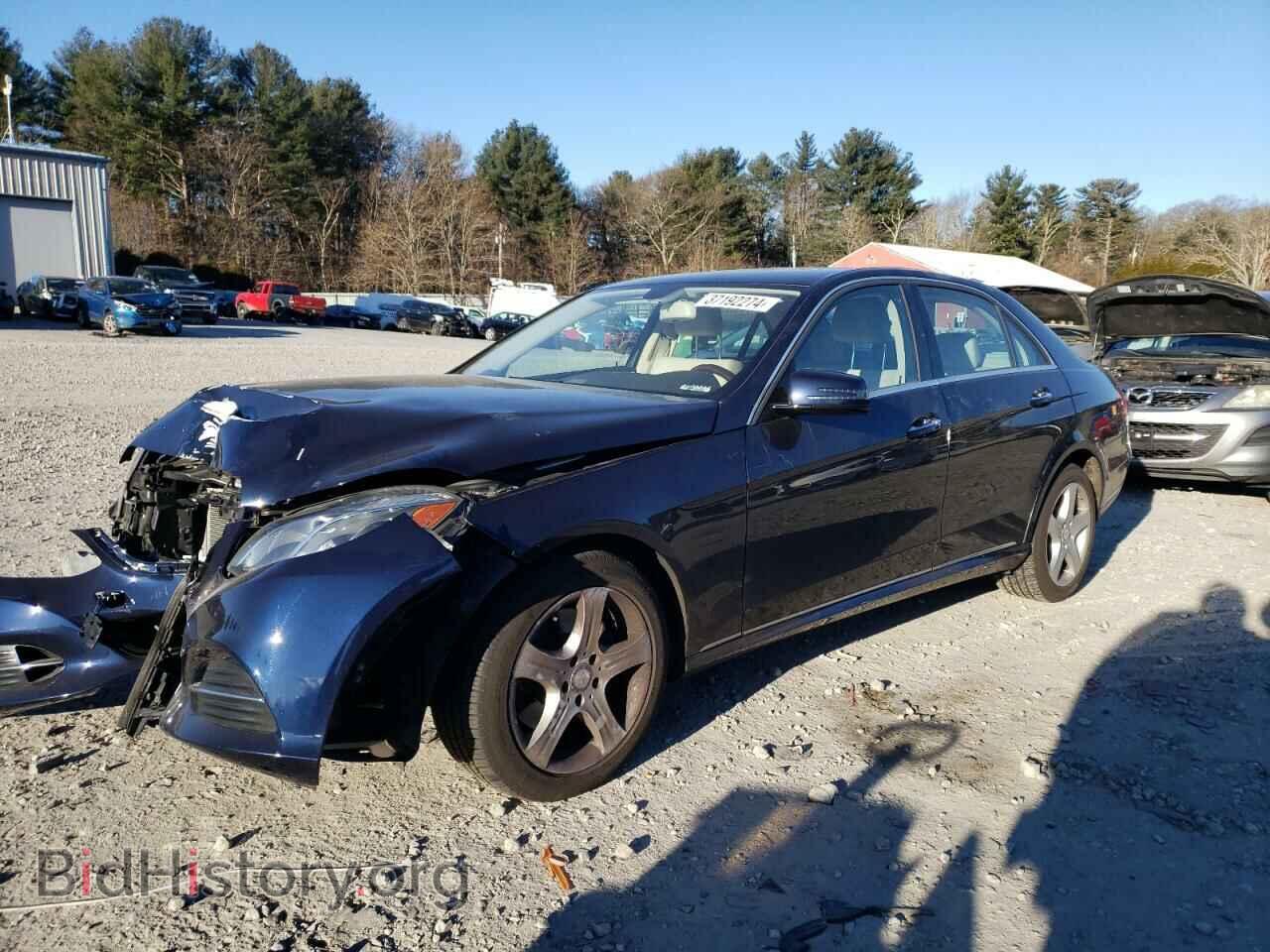 Photo WDDHF8JB7EA925625 - MERCEDES-BENZ E-CLASS 2014