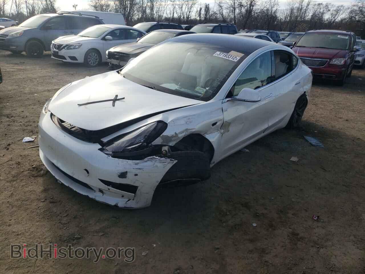 2020 TESLA MODEL 3 - VIN: 5YJ3E1EAXLF599209 - Фото 2