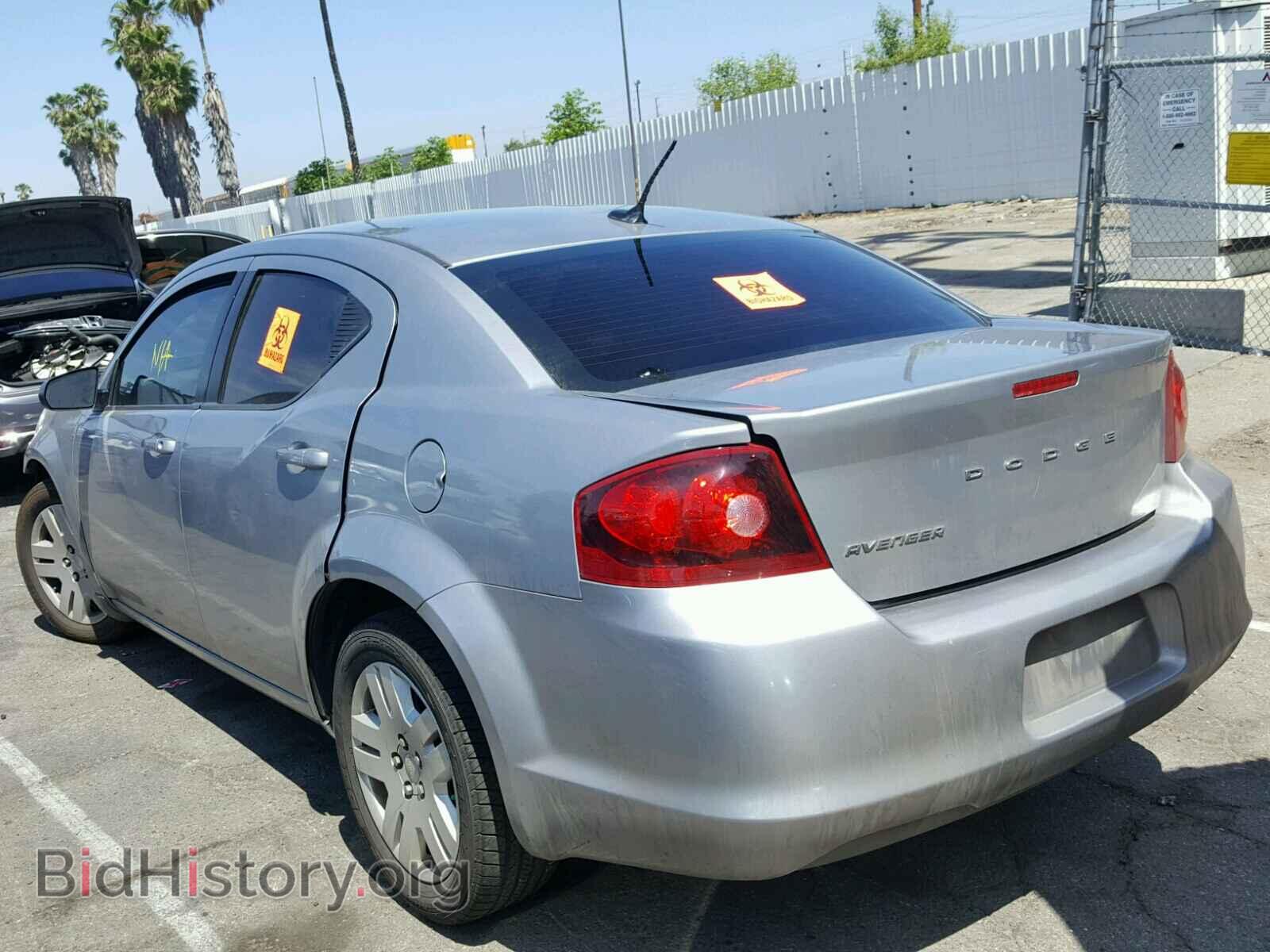 2014 DODGE AVENGER - VIN: 1C3CDZAB8EN215825 - Фото 3
