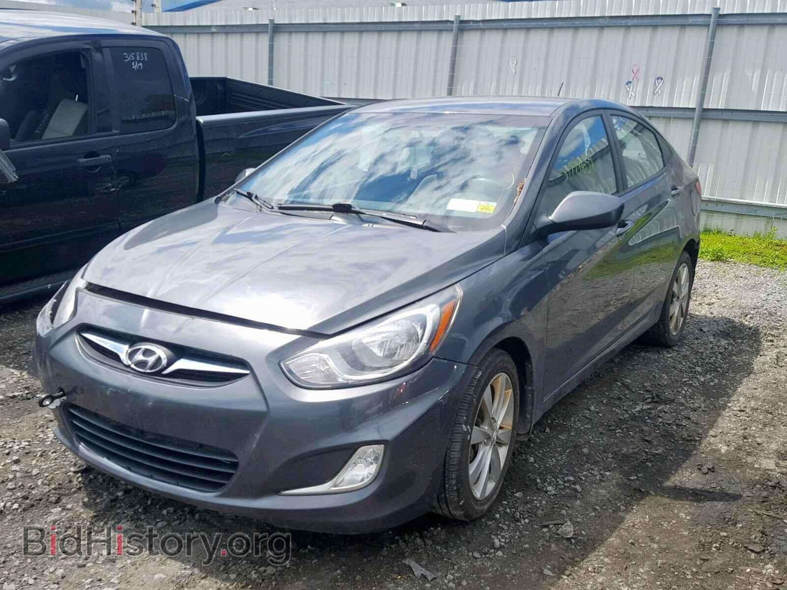 2012 HYUNDAI ACCENT - VIN: KMHCU4AE4CU145442 - Фото 2