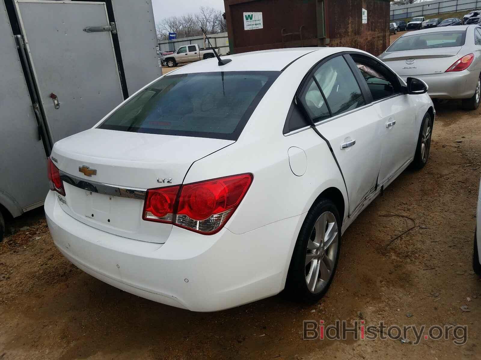 Report 1G1PH5SC8C7314818 CHEVROLET CRUZE 2012 WHITE GAS