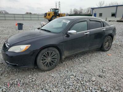 2011 Chrysler 200 200 Limite, black — VIN 1C3BC2FG5BN520527, Copart