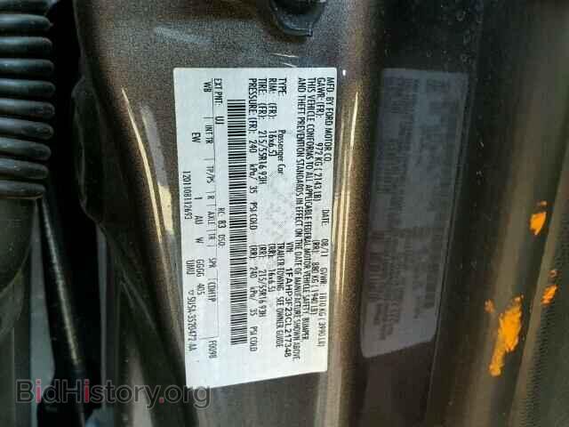 2012 FORD FOCUS - VIN: 1FAHP3F23CL217348 - Фото 9
