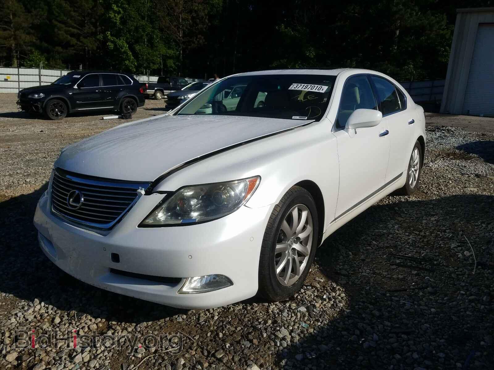 2007 LEXUS LS460 - VIN: JTHBL46F975038759 - Фото 2