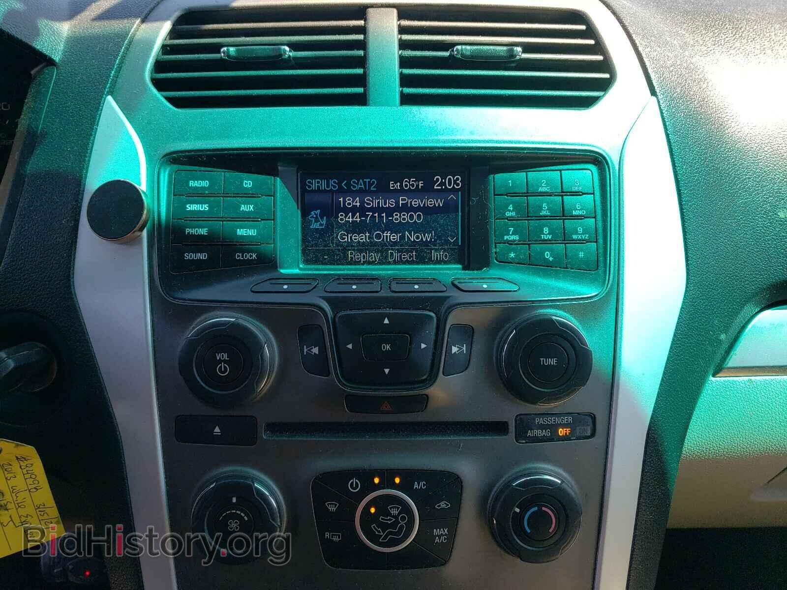 2013 FORD EXPLORER - VIN: 1FM5K7B83DGA11790 - Photo 9