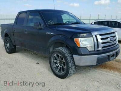 2010 Ford F150, черный — VIN 1FTEW1C81AFB87355, Copart