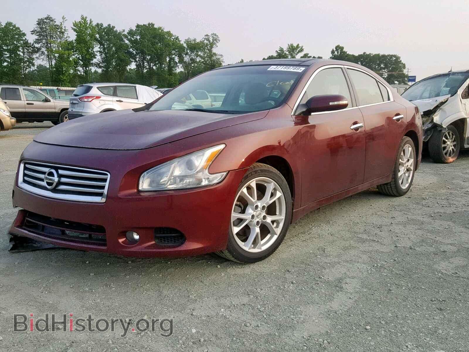 2012 NISSAN MAXIMA S - VIN: 1N4AA5AP1CC855924 - Фото 2