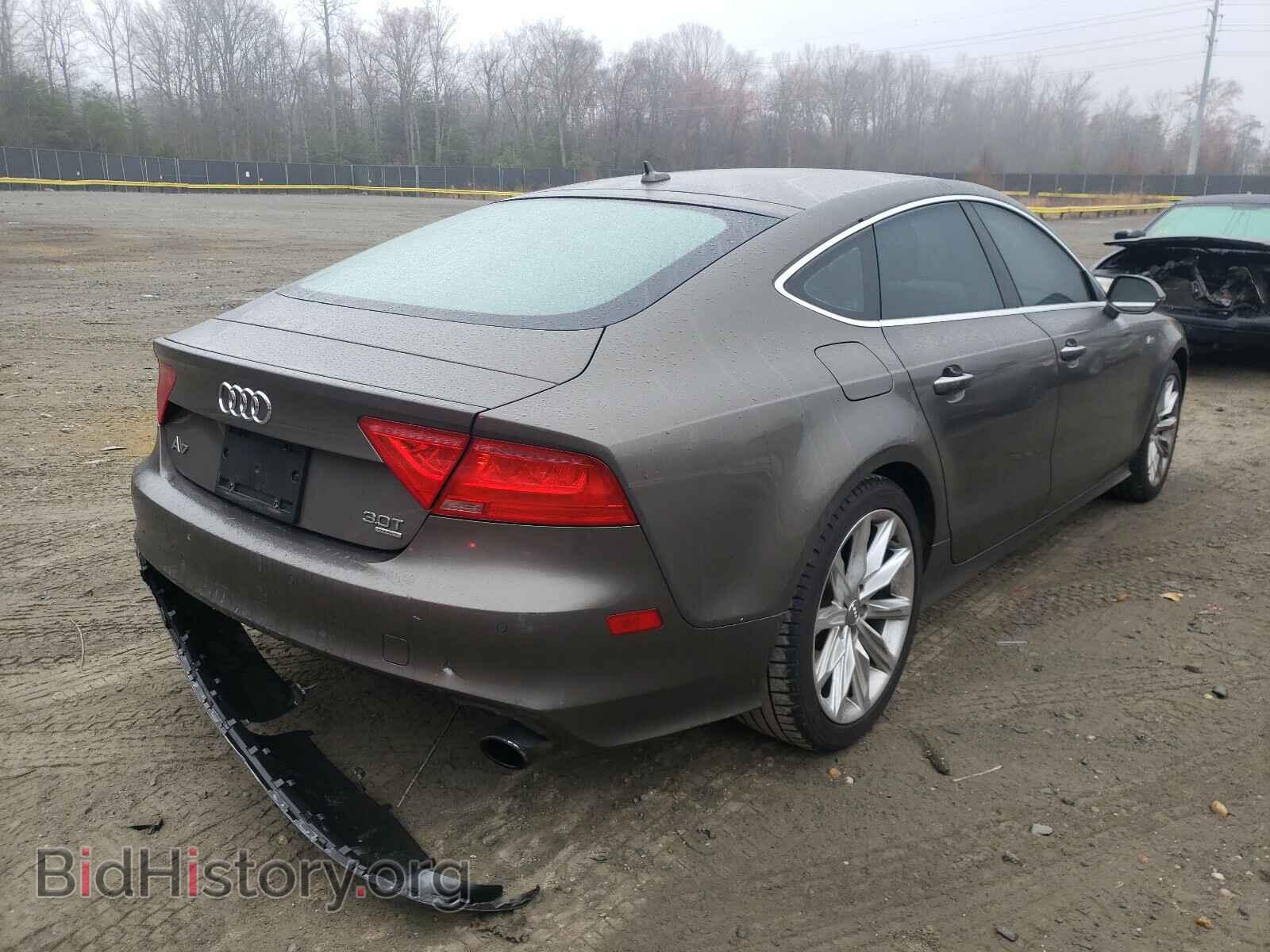 2012 AUDI A7 - VIN: WAUSGAFC1CN006082 - Фото 4