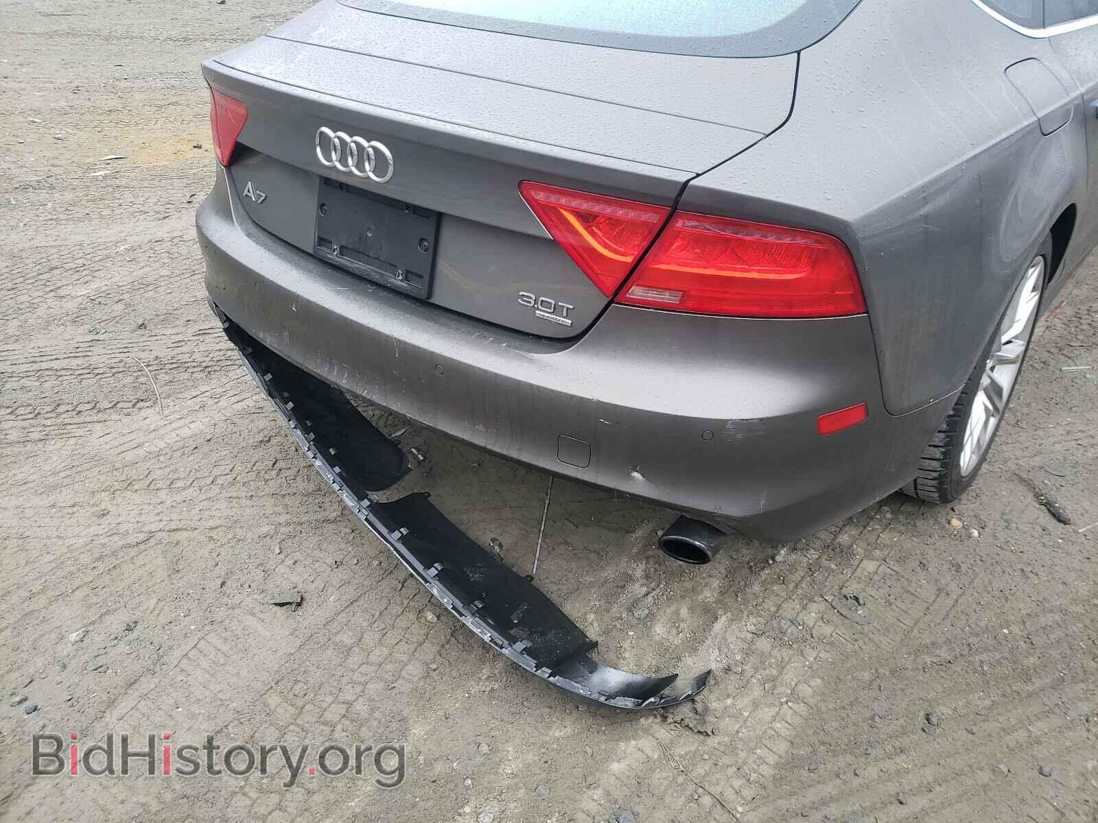 2012 AUDI A7 - VIN: WAUSGAFC1CN006082 - Фото 9