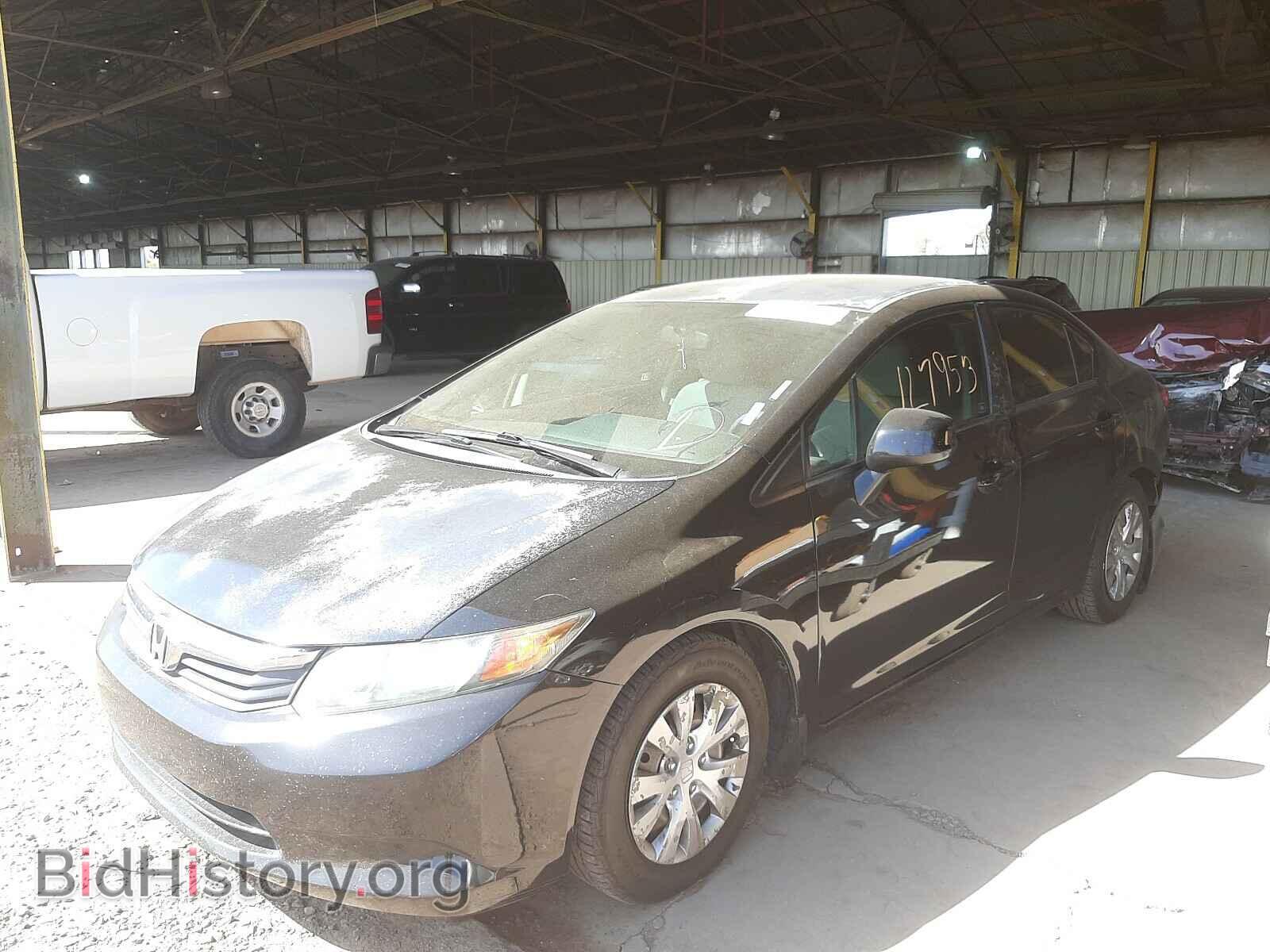2012 HONDA CIVIC - VIN: 2HGFB2F55CH611775 - Фото 2