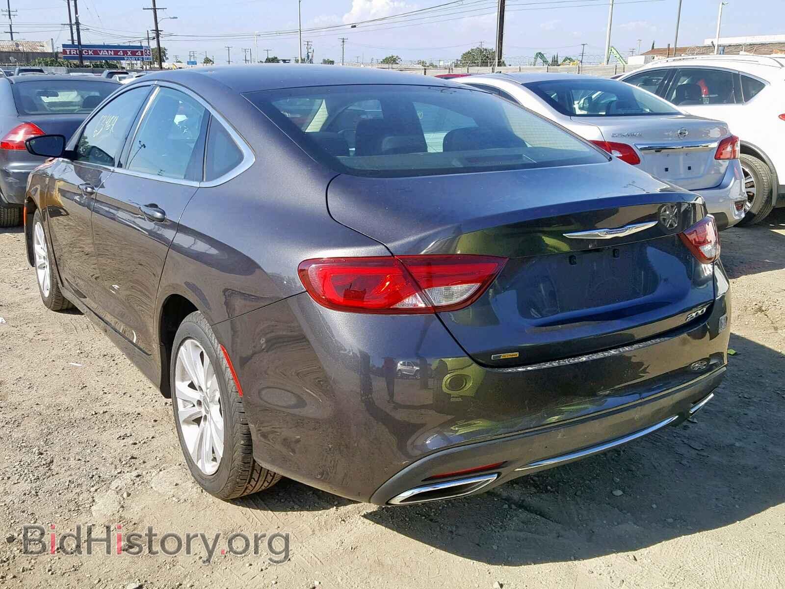 2016 CHRYSLER 200 - VIN: 1C3CCCAG5GN141231 - Photo 3