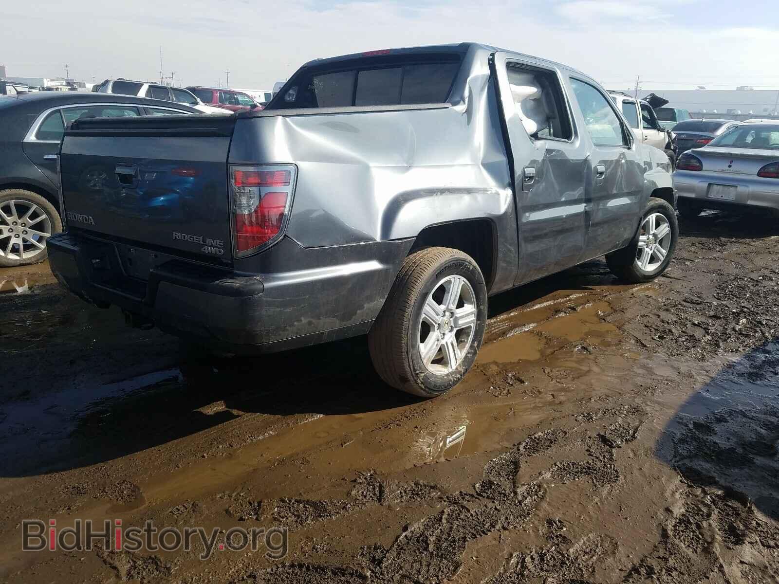 2012 HONDA RIDGELINE - VIN: 5FPYK1F57CB451932 - Фото 4
