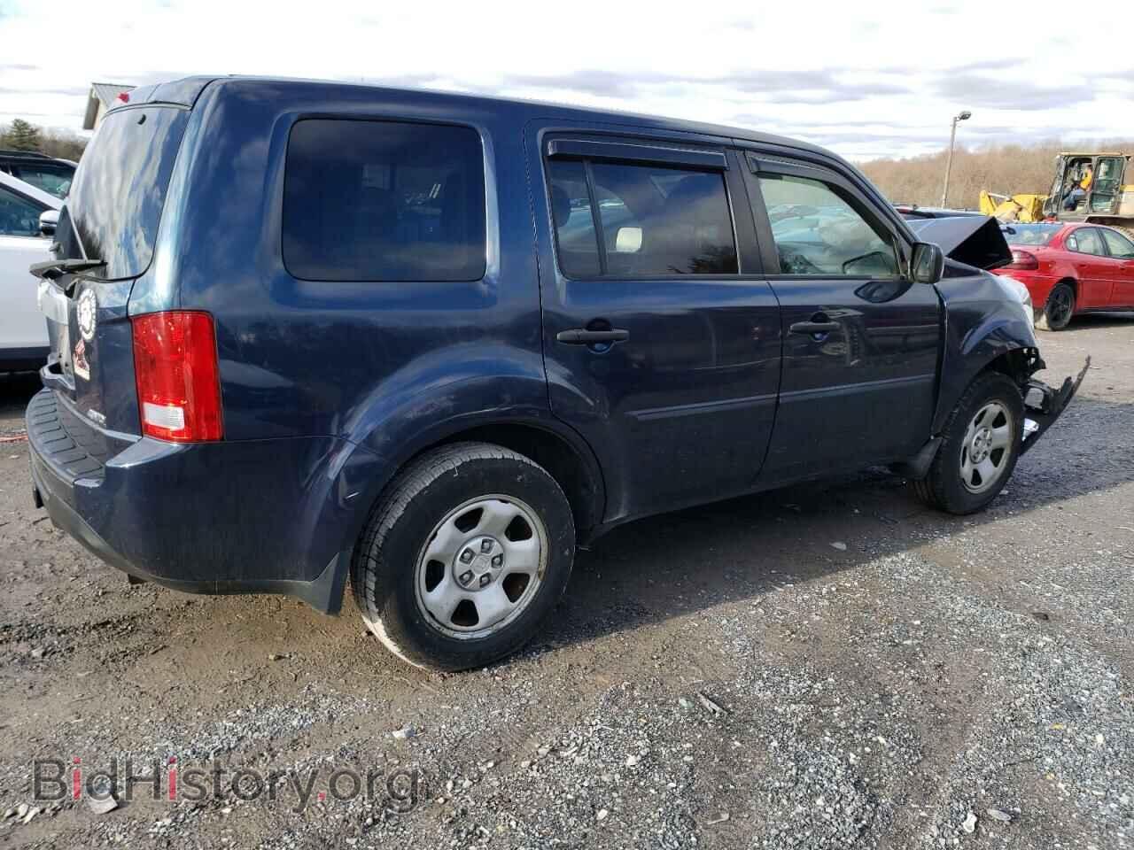 2012 HONDA PILOT - VIN: 5FNYF4H22CB035000 - Фото 3