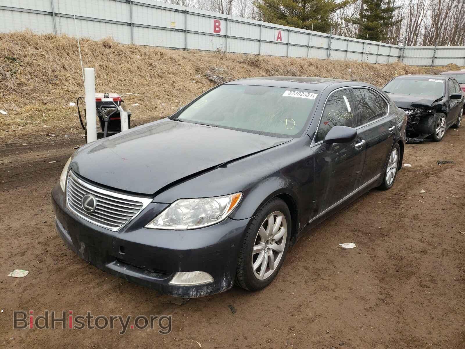 2008 LEXUS LS460 - VIN: JTHGL46F685024003 - Фото 2