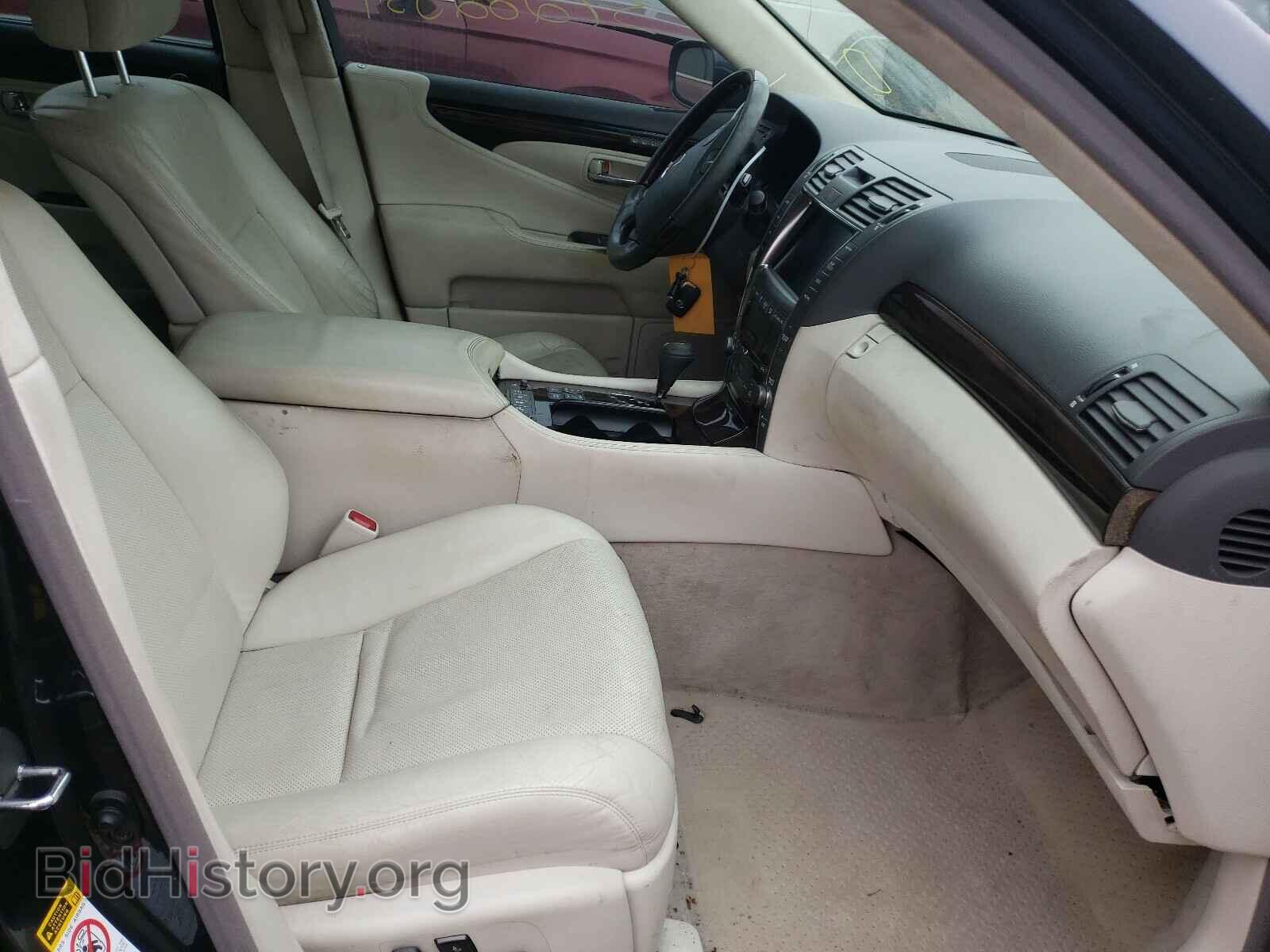 2008 LEXUS LS460 - VIN: JTHGL46F685024003 - Фото 5