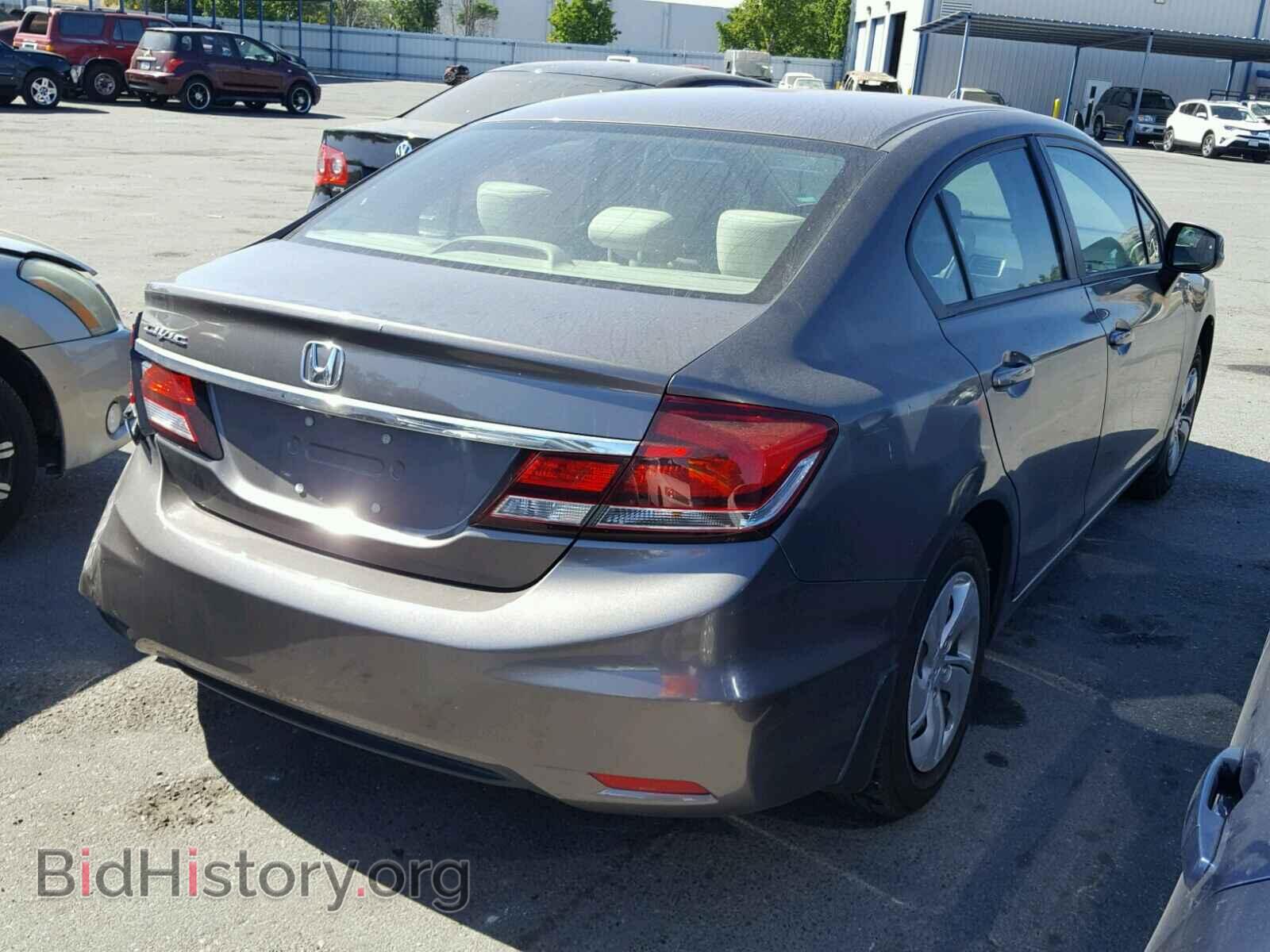 2013 HONDA CIVIC - VIN: 19XFB2F59DE221743 - Фото 4