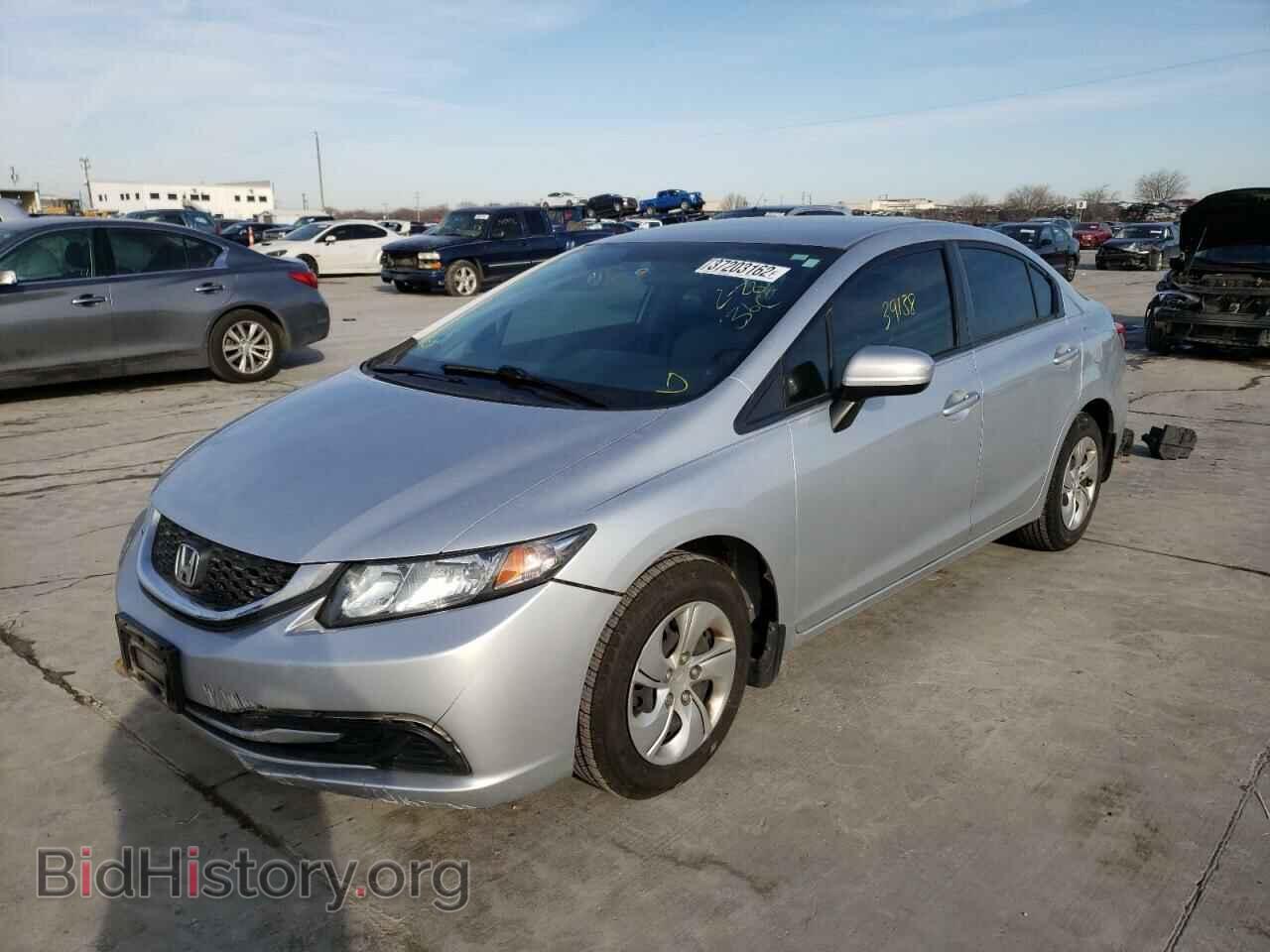 2015 HONDA CIVIC - VIN: 2HGFB2F50FH548038 - Фото 2