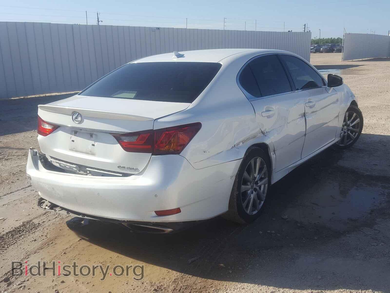 2014 LEXUS GS350 - VIN: JTHBE1BL5E5043037 - Фото 4