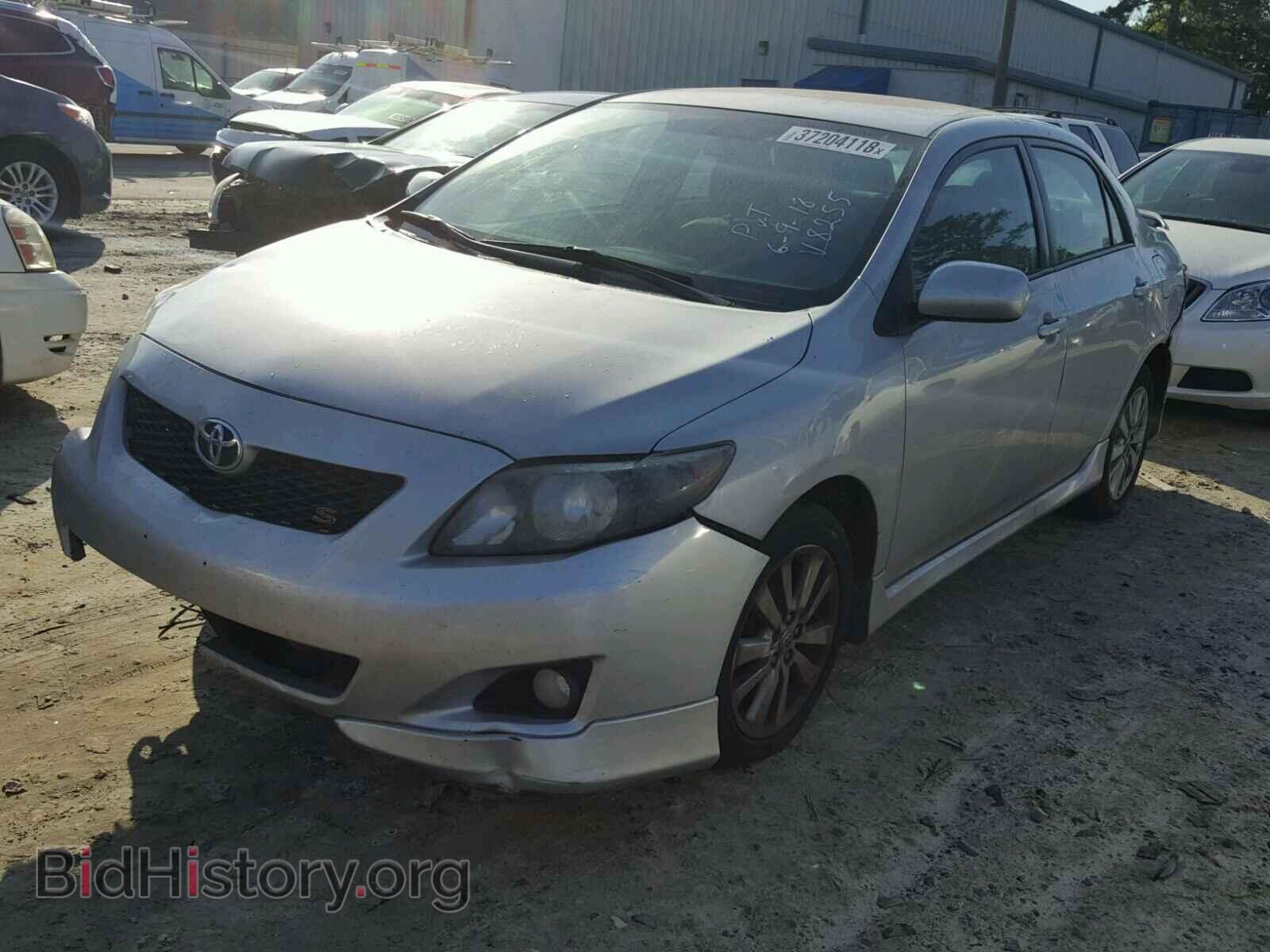 2010 TOYOTA COROLLA BA - VIN: 2T1BU4EEXAC498255 - Фото 2