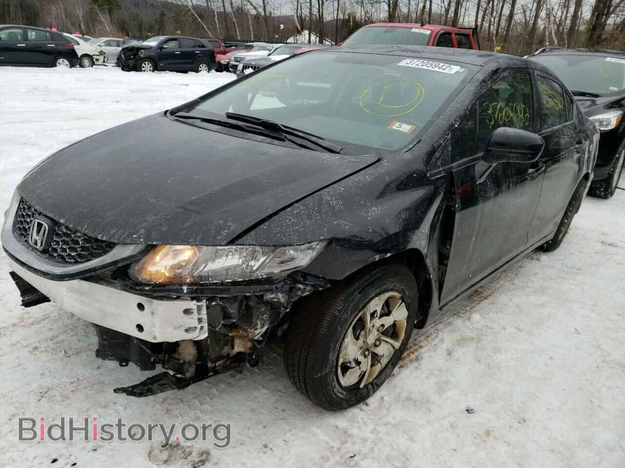 2014 HONDA CIVIC - VIN: 2HGFB2F52EH520028 - Фото 2