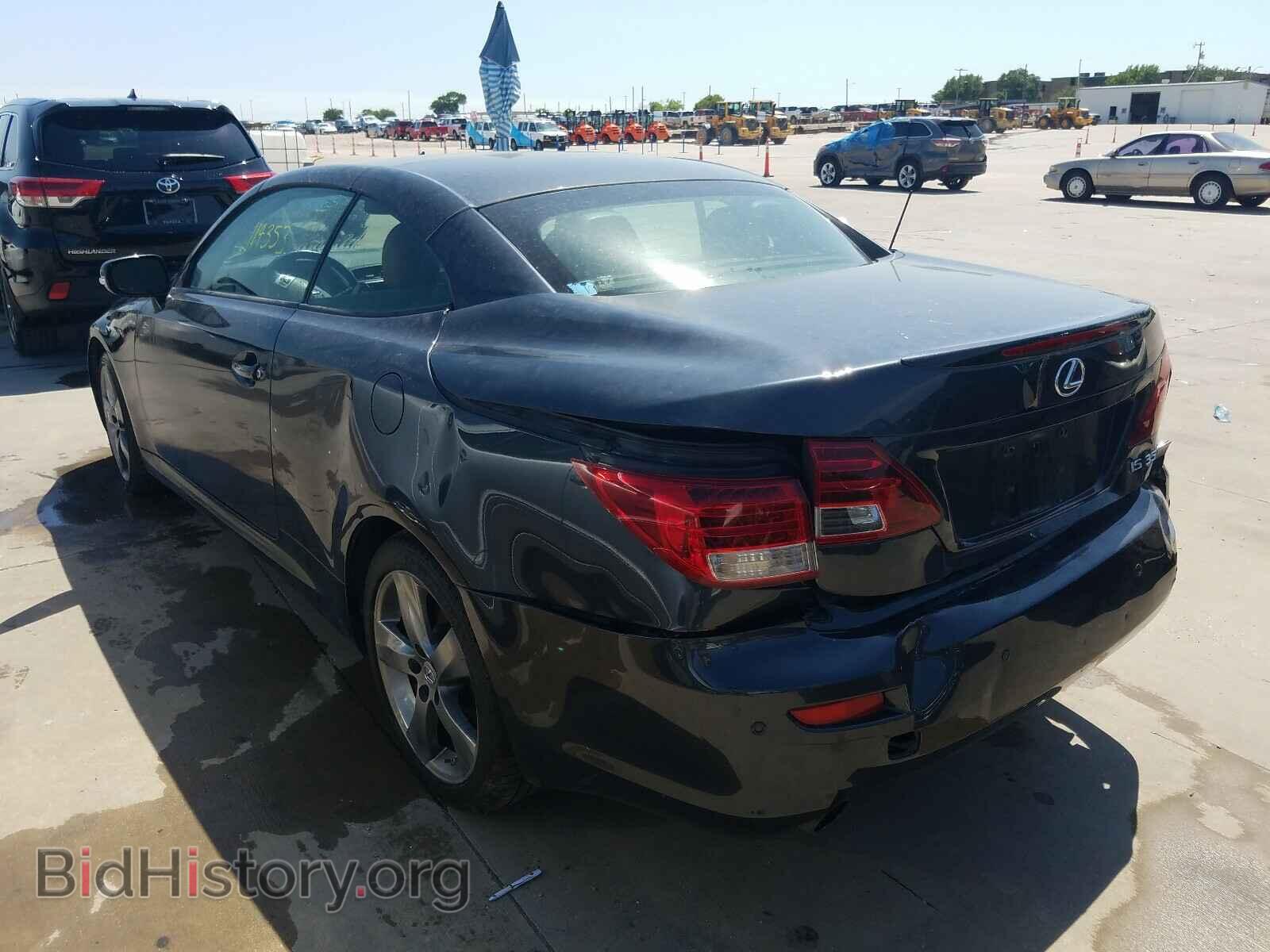 2011 LEXUS IS - VIN: JTHFE2C23B2506688 - Фото 3