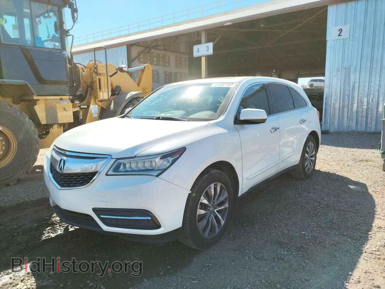 2014 ACURA MDX - VIN: 5FRYD3H4XEB019260 - Фото 2