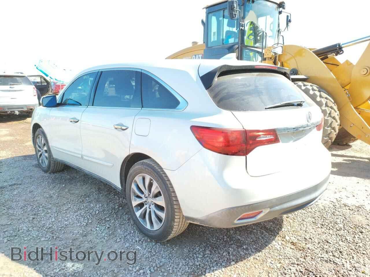 2014 ACURA MDX - VIN: 5FRYD3H4XEB019260 - Фото 3