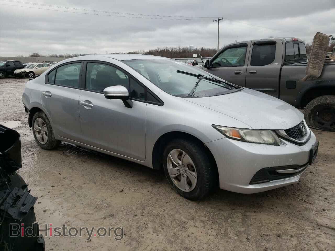 2014 HONDA CIVIC - VIN: 2HGFB2F55EH560233 - Фото 4
