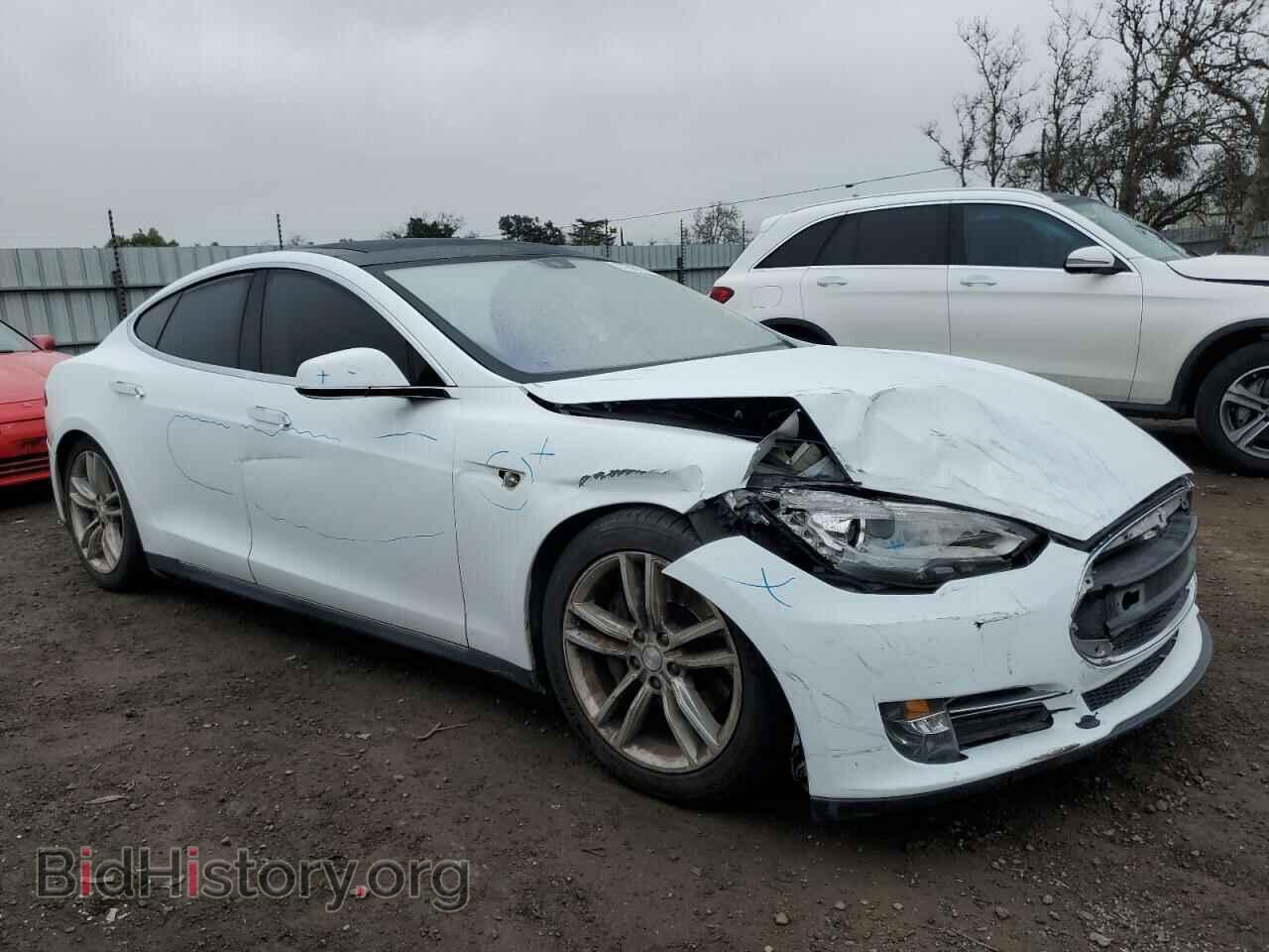 2012 TESLA MODEL S - VIN: 5YJSA1CN2CFP02863 - Фото 4