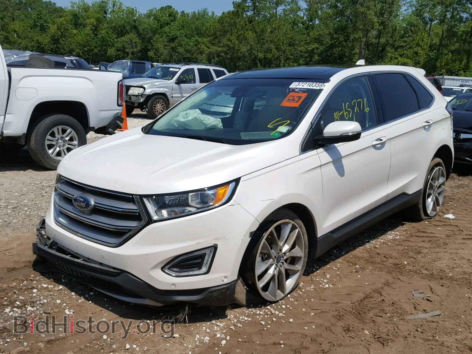 2015 FORD EDGE TITAN - VIN: 2FMPK3K87FBB76303 - Фото 2