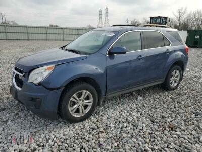 2011 Chevrolet EQUINOX LT, синий — VIN 2CNFLEEC5B6384140, Copart