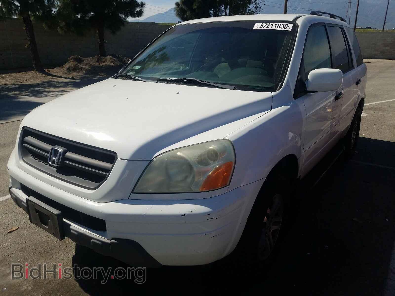 2003 HONDA PILOT EX - VIN: 2HKYF18443H609839 - Фото 2