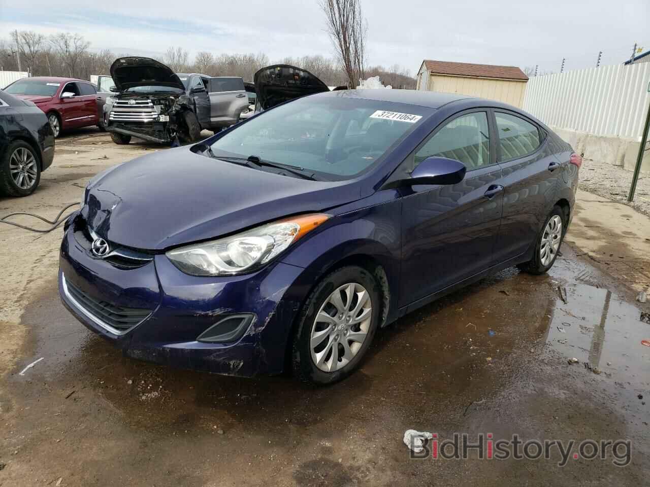 Photo 5NPDH4AE8BH058309 - HYUNDAI ELANTRA 2011