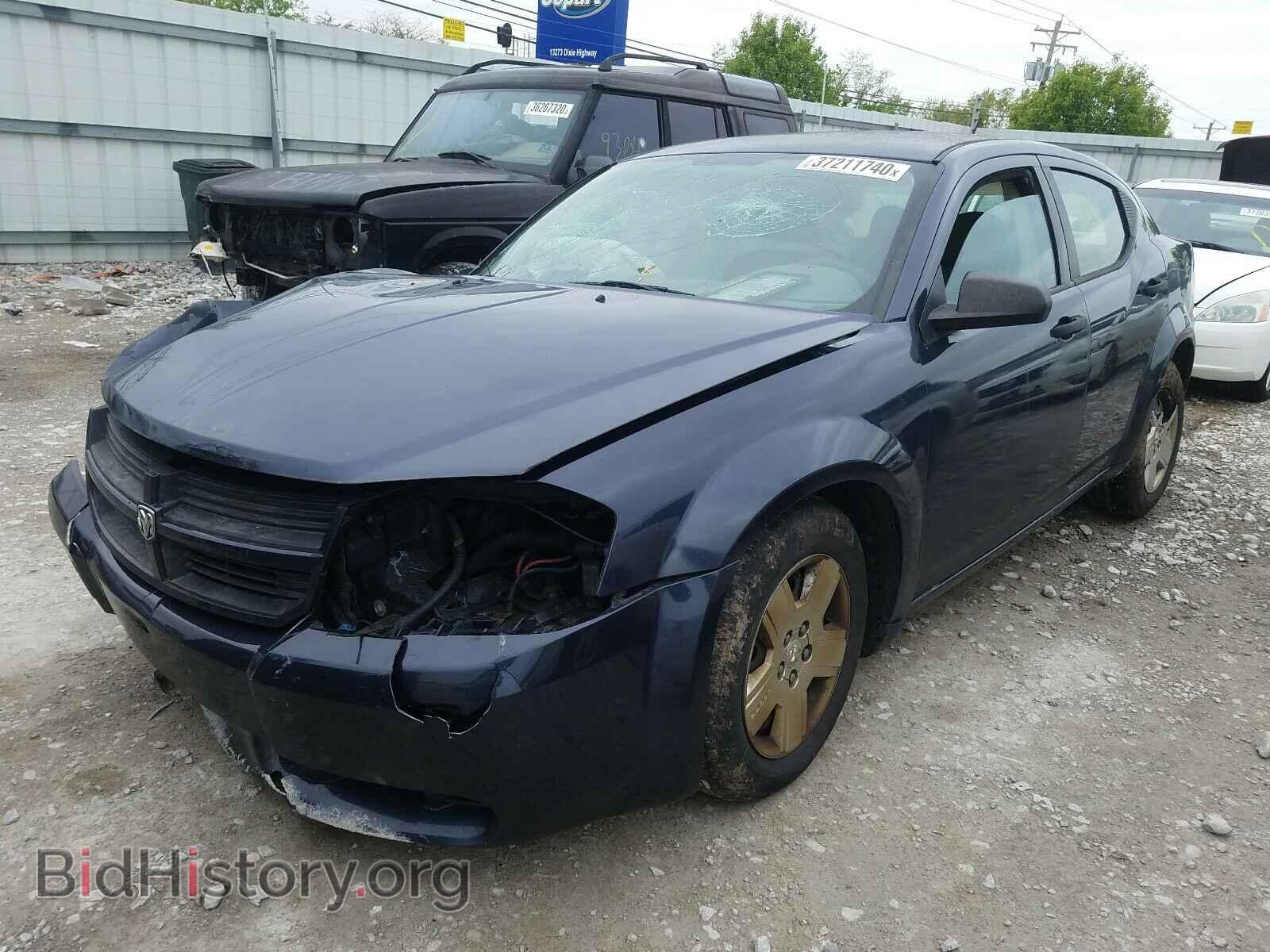 2008 DODGE AVENGER - VIN: 1B3LC46K08N110020 - Фото 2