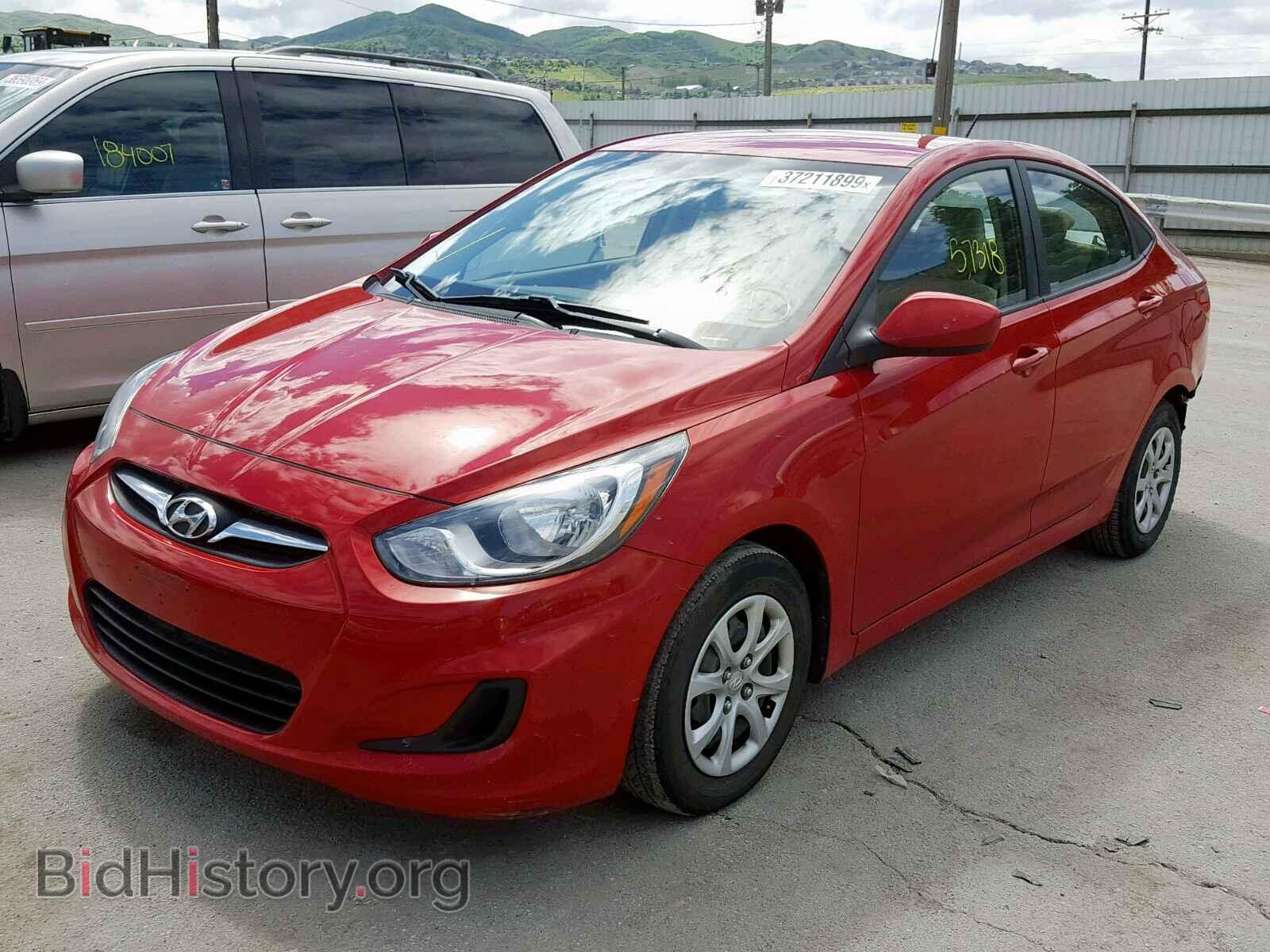 2013 HYUNDAI ACCENT - VIN: KMHCT4AE1DU292483 - Фото 2