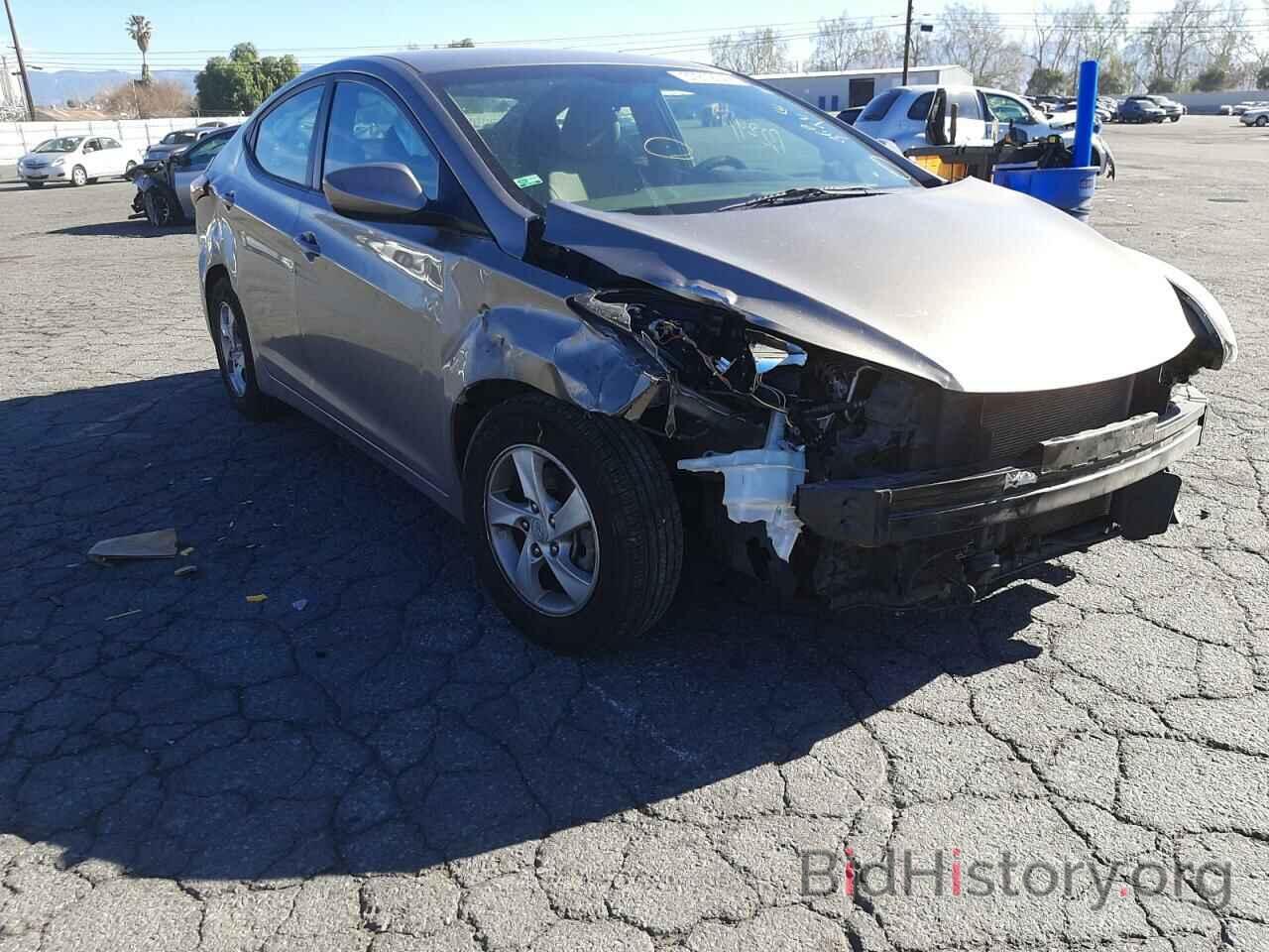 Фотография 5NPDH4AE4EH462339 - HYUNDAI ELANTRA 2014