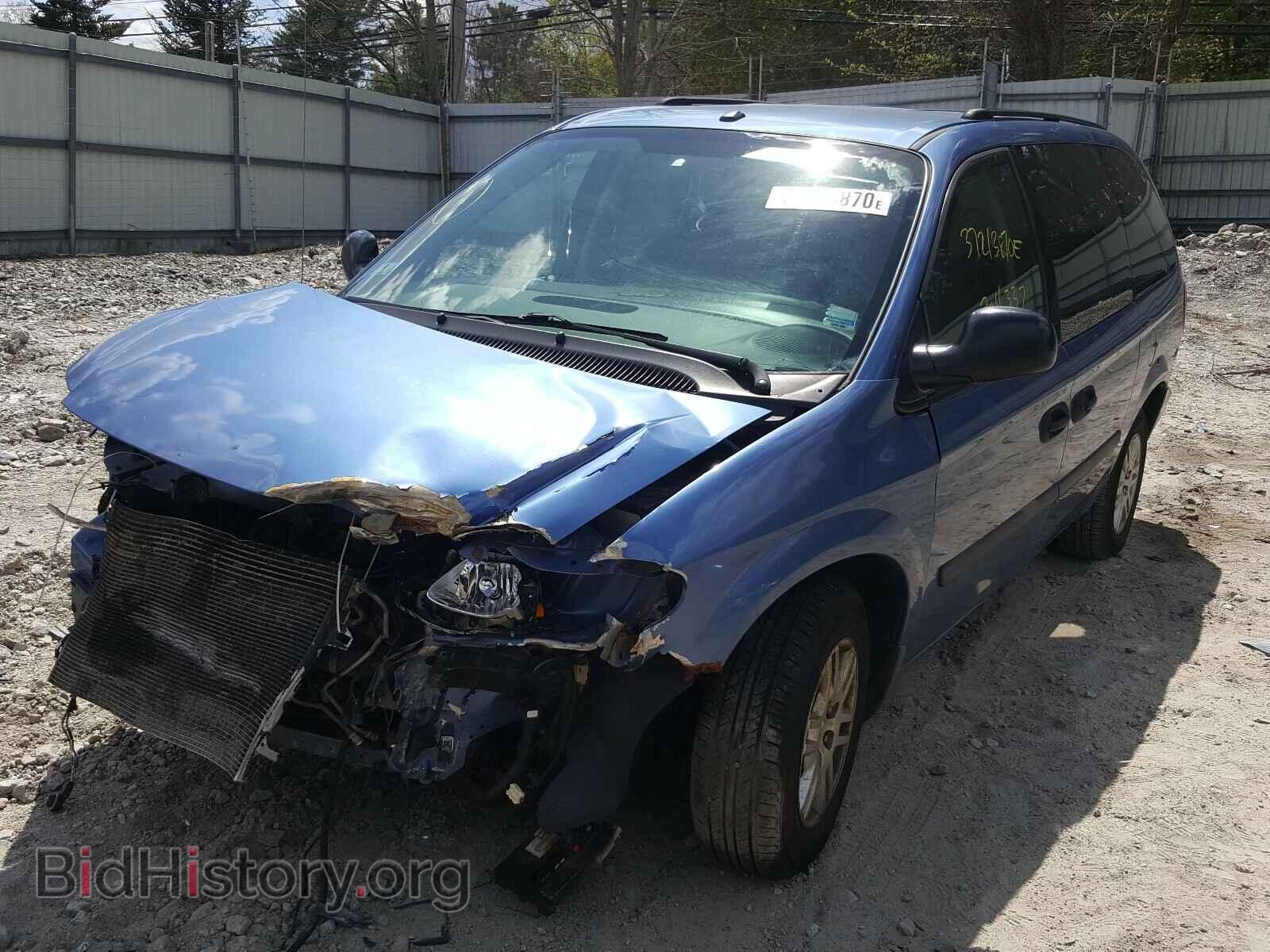 2007 DODGE CARAVAN - VIN: 1D4GP24R87B165391 - Фото 2