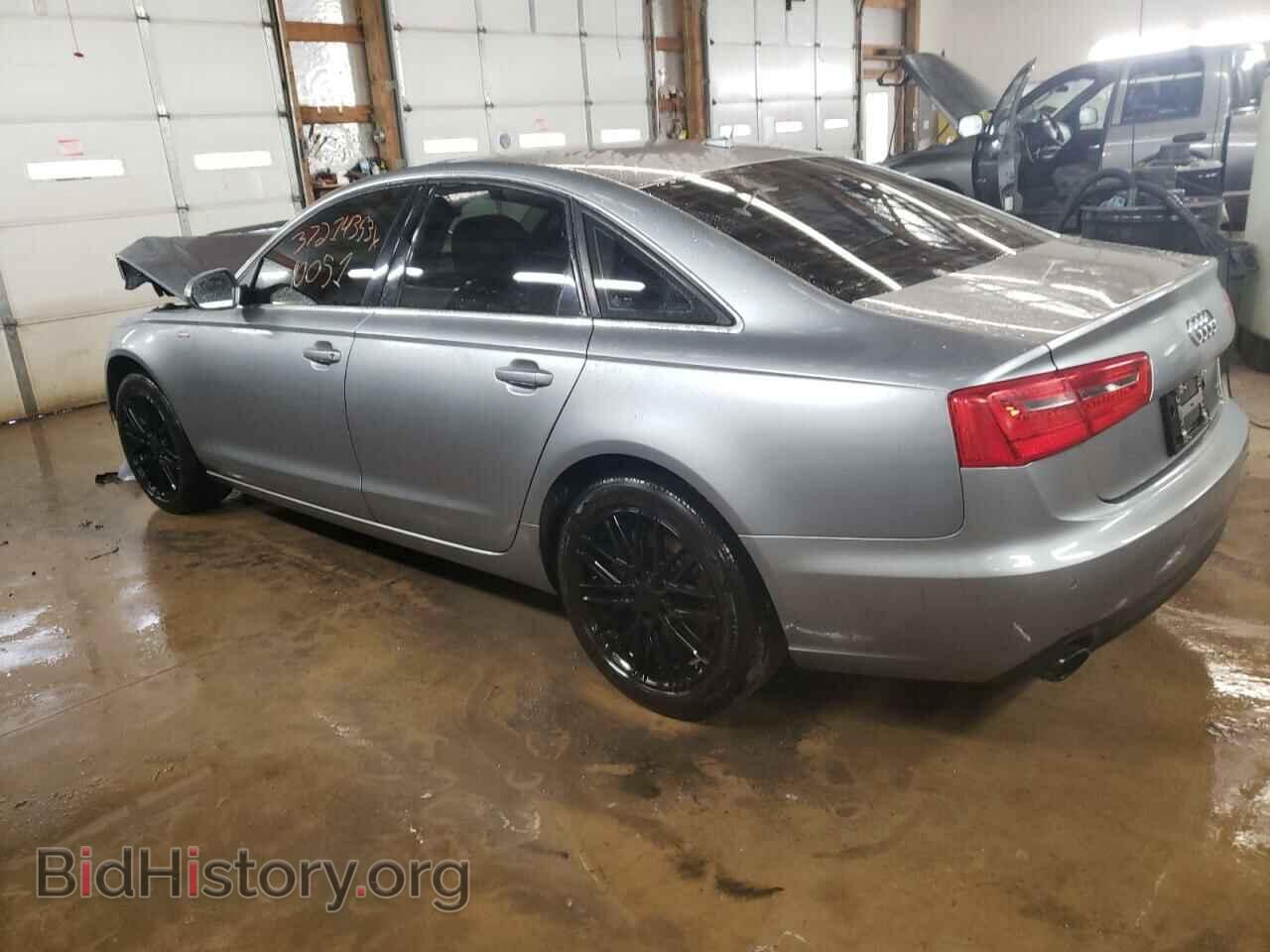 2012 AUDI A6 - VIN: WAUGGAFC4CN098889 - Фото 2