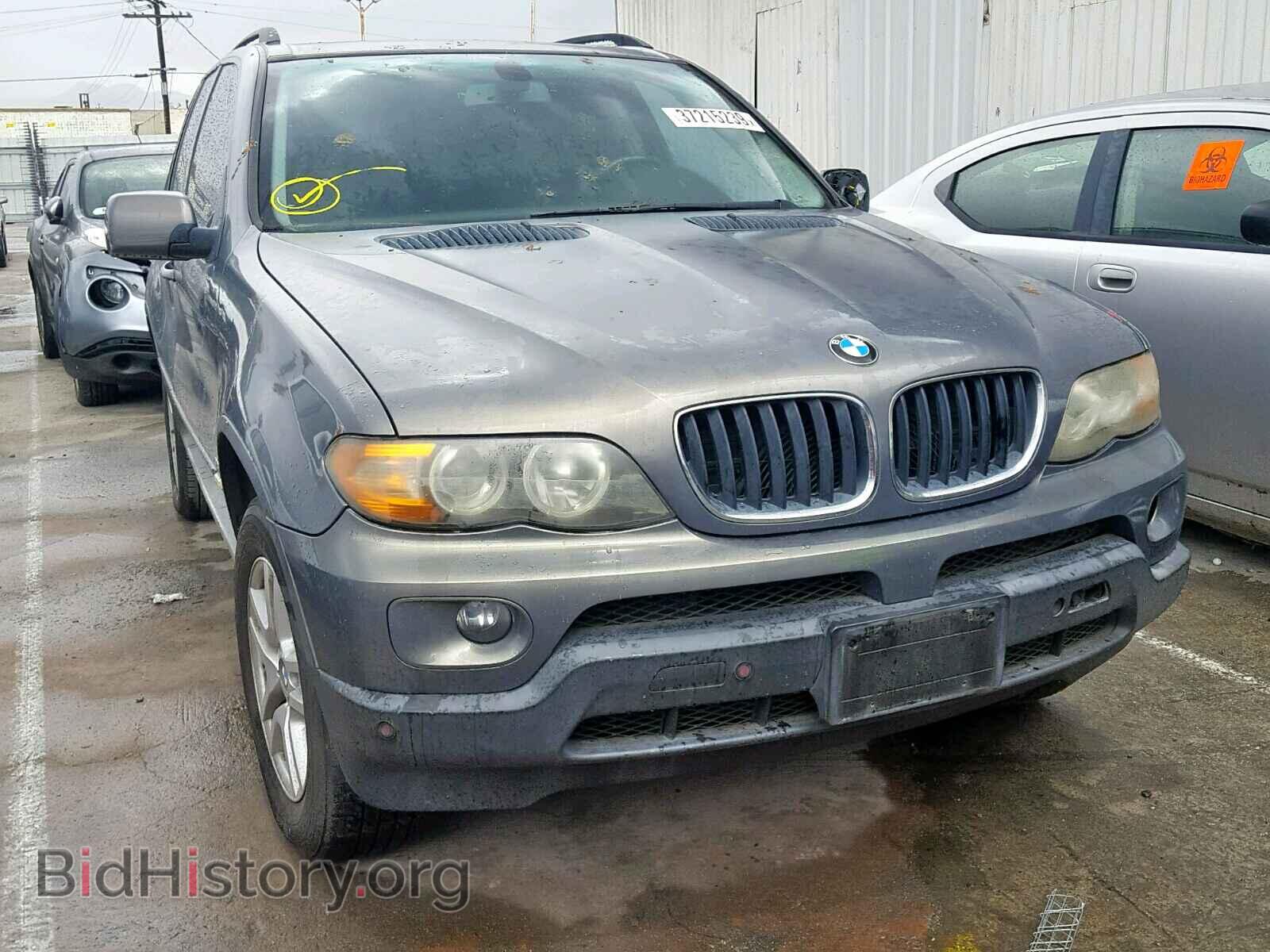 Photo 5UXFA13576LY33840 - BMW X5 2006