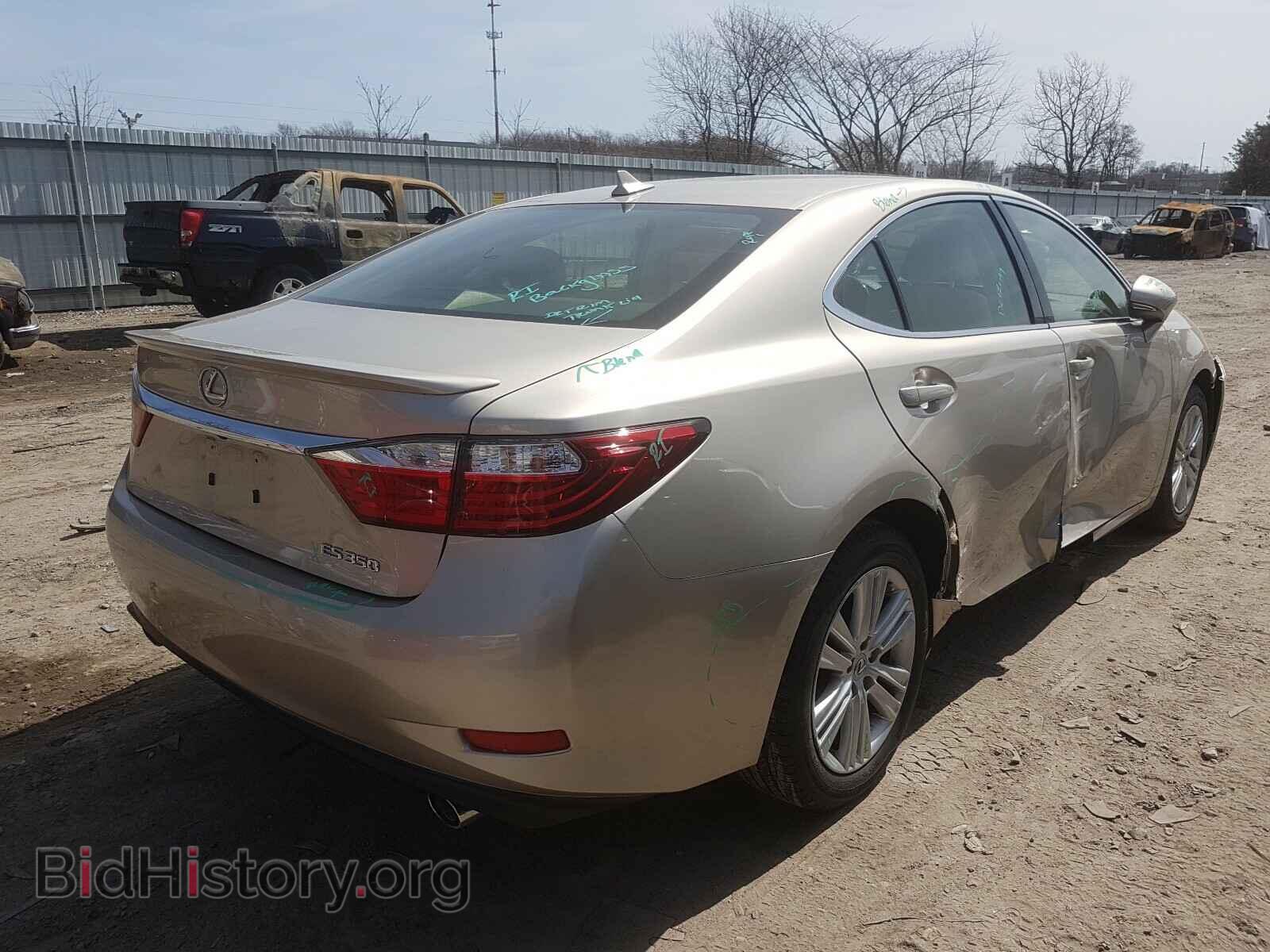 2014 LEXUS ES350 - VIN: JTHBK1GG4E2150103 - Фото 4
