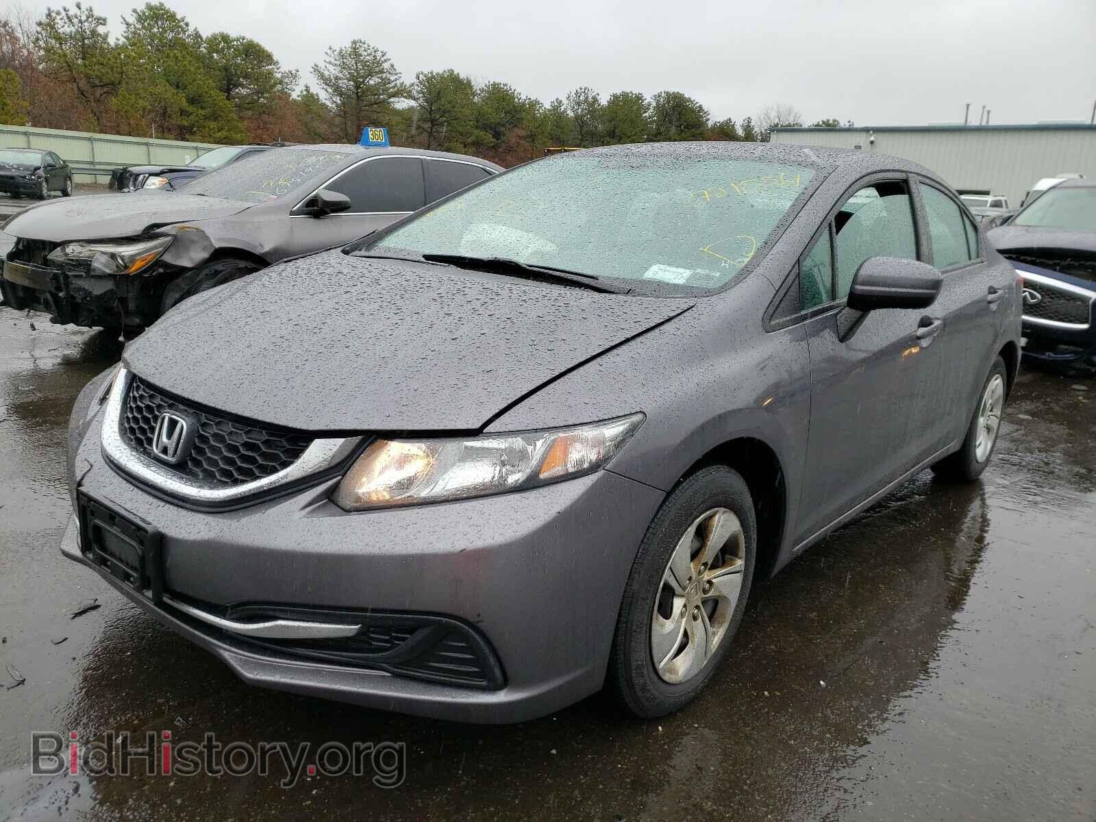 2015 HONDA CIVIC - VIN: 19XFB2F55FE700020 - Фото 2