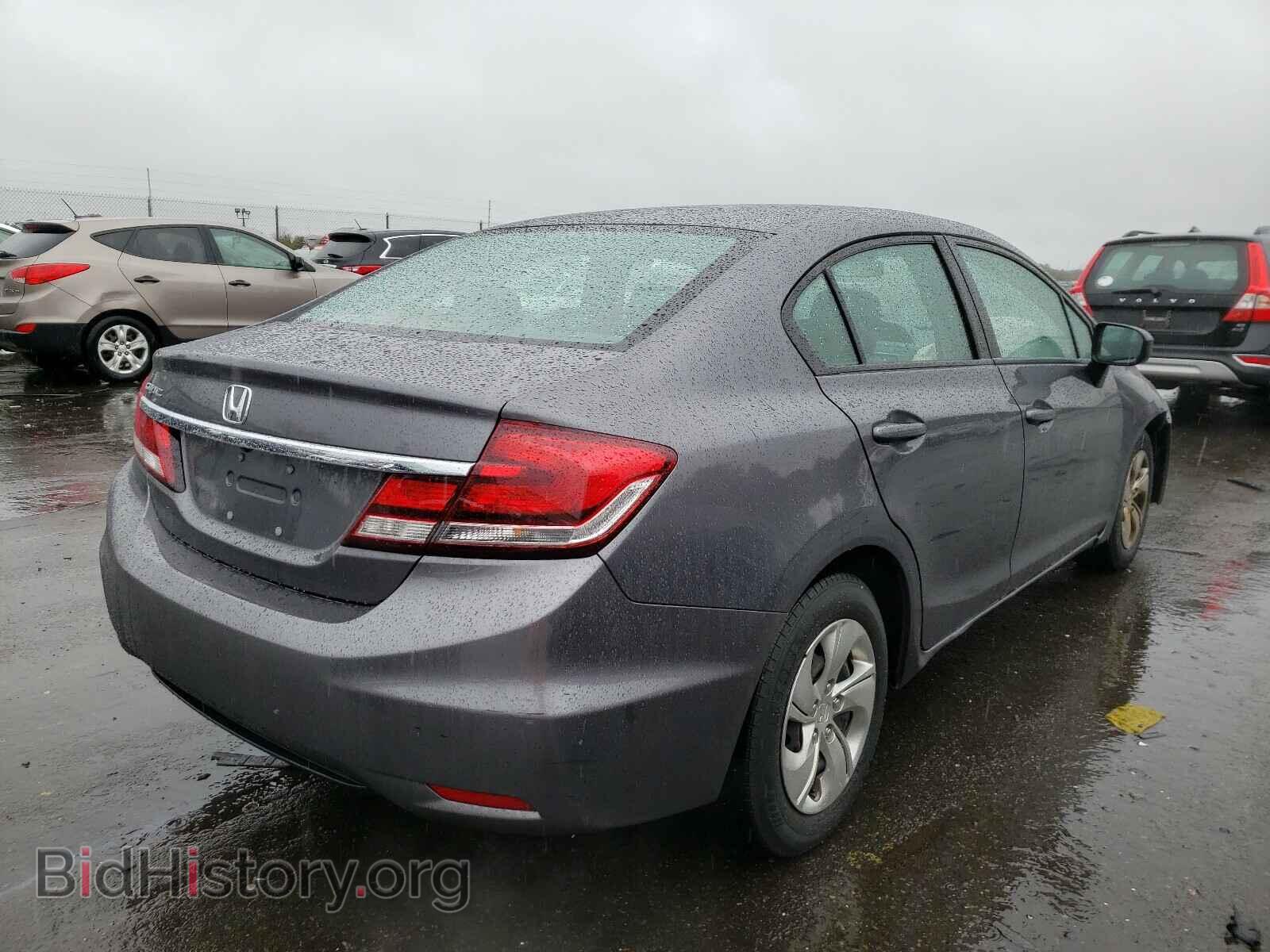 2015 HONDA CIVIC - VIN: 19XFB2F55FE700020 - Фото 4