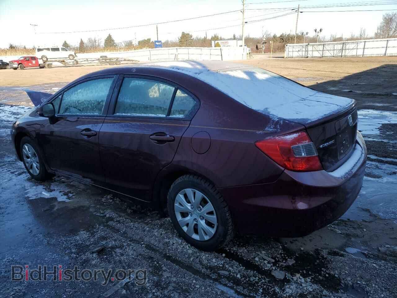 2012 HONDA CIVIC - VIN: 19XFB2F59CE376291 - Фото 2