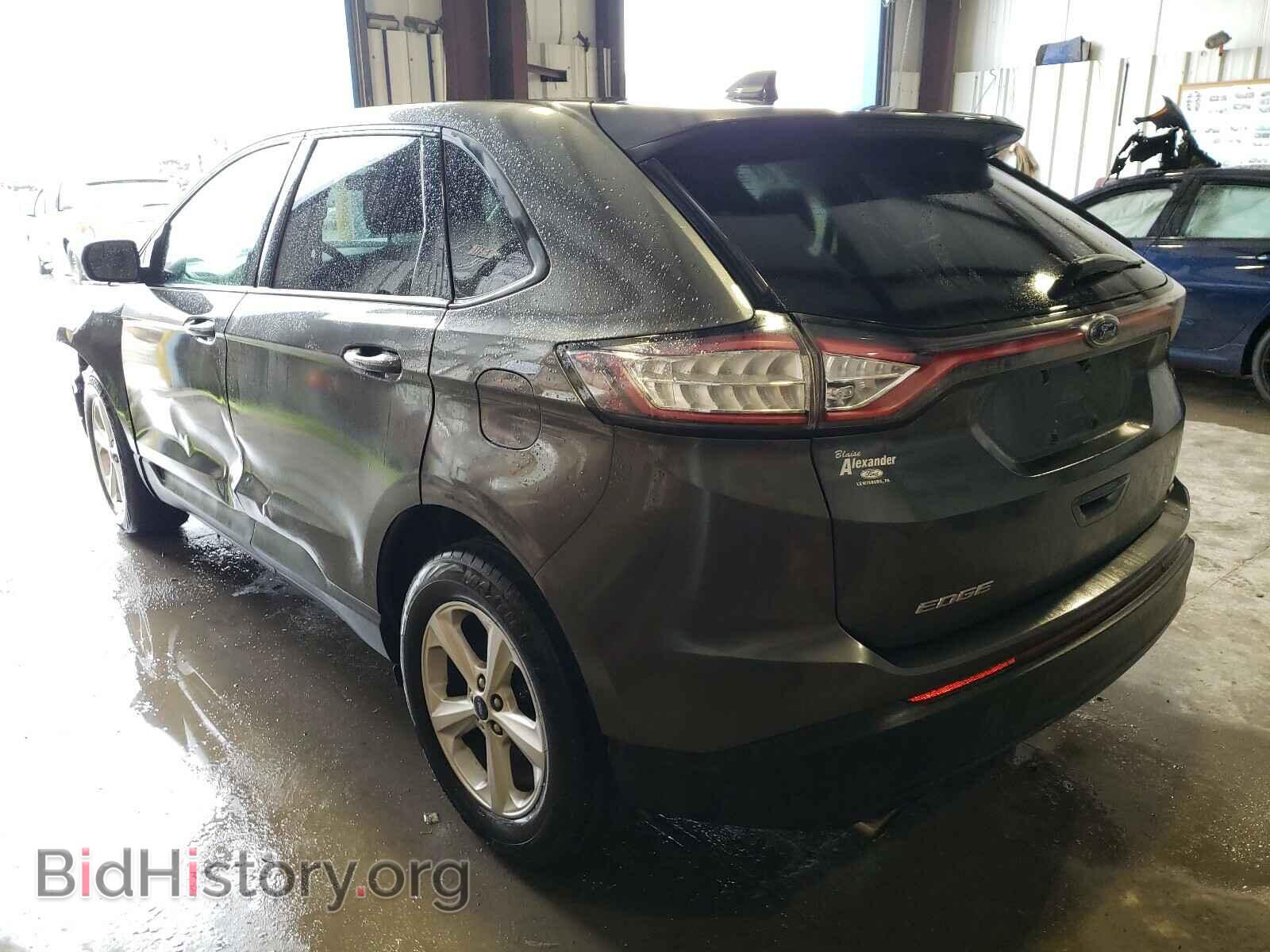 2015 FORD EDGE - VIN: 2FMTK4G86FBB95163 - Фото 3