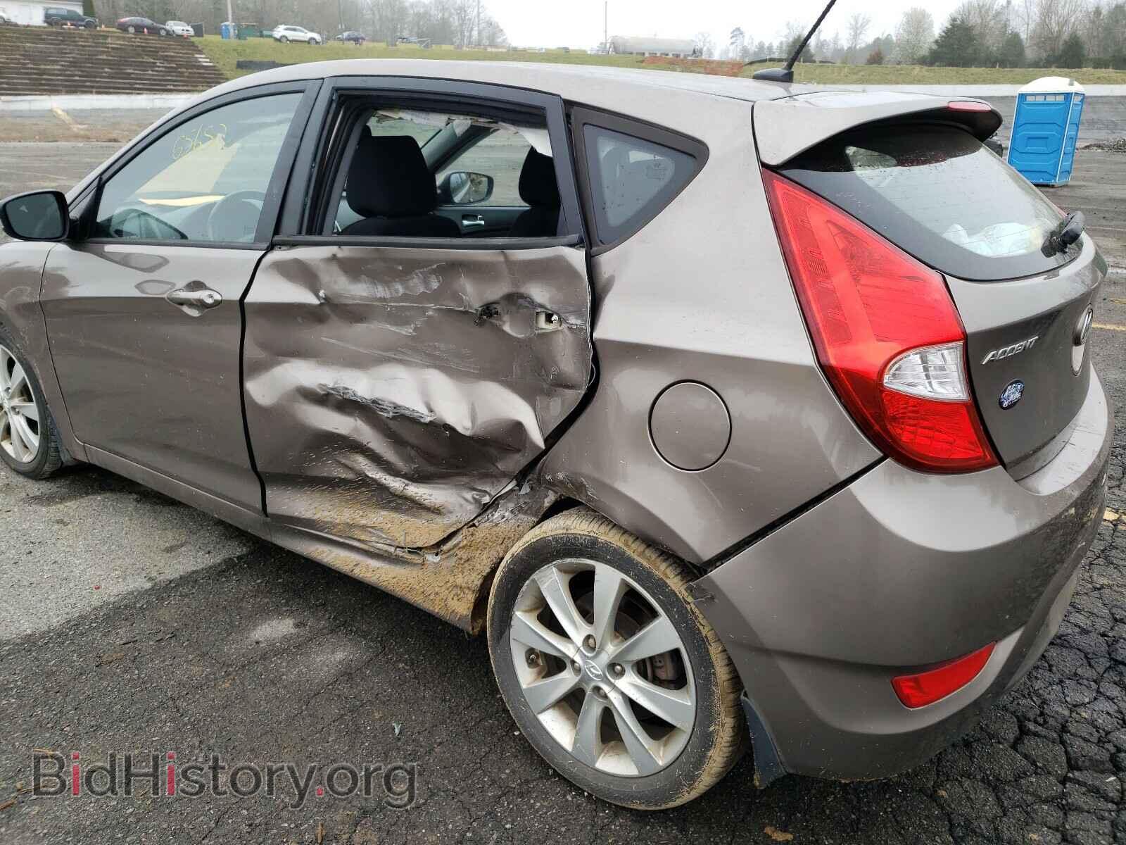 2013 HYUNDAI ACCENT - VIN: KMHCU5AEXDU118074 - Фото 9