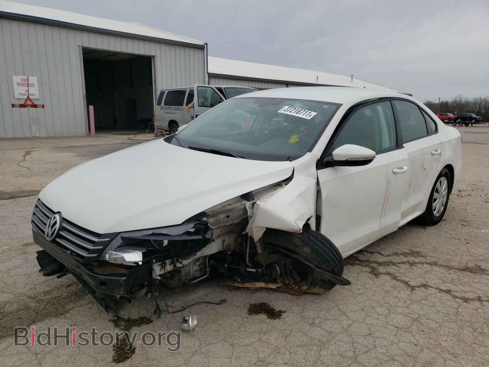 2012 VOLKSWAGEN PASSAT - VIN: 1VWAP7A38CC068452 - Фото 2