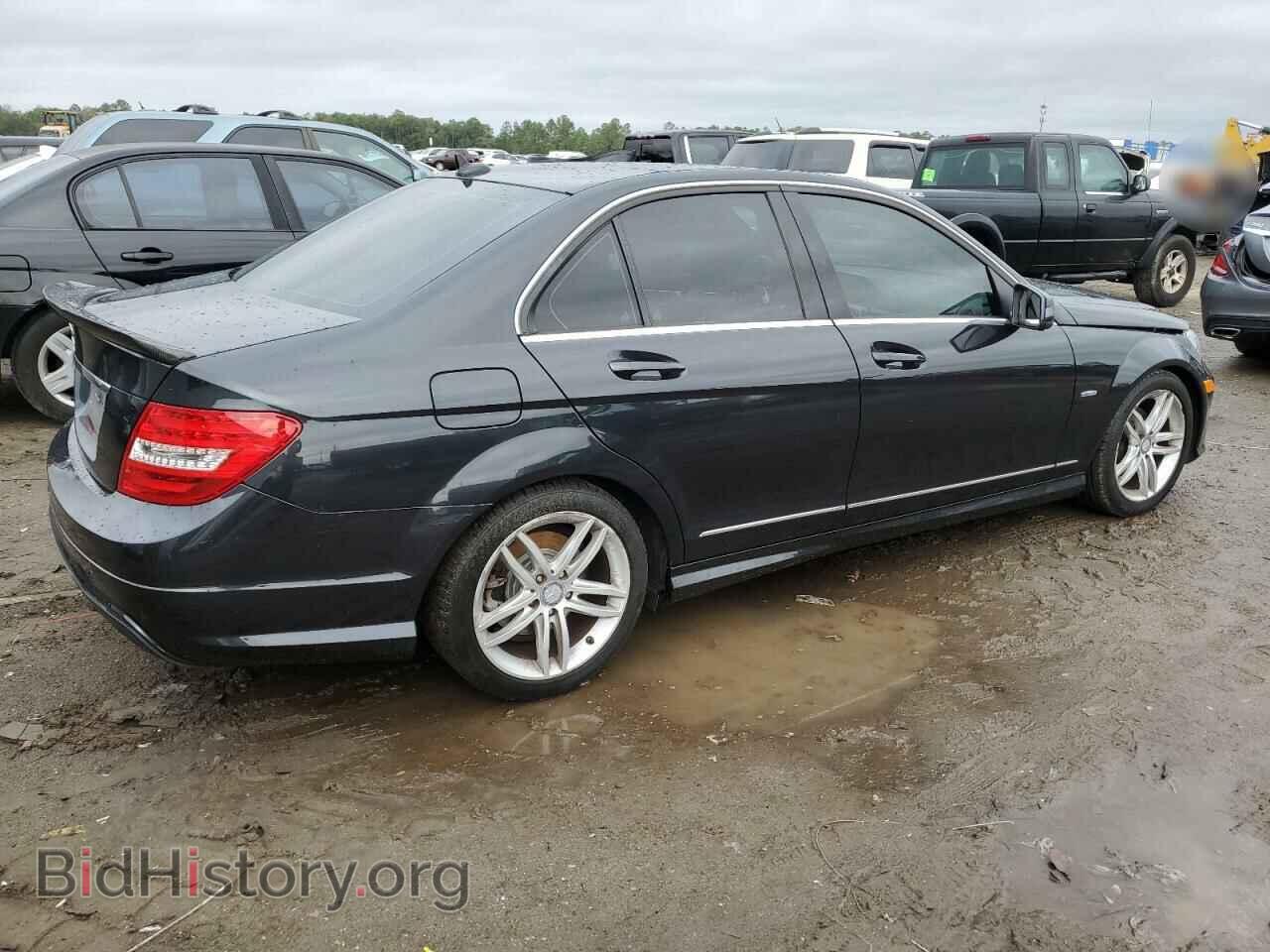 2012 MERCEDES-BENZ C-CLASS - VIN: WDDGF4HB1CA674074 - Фото 3