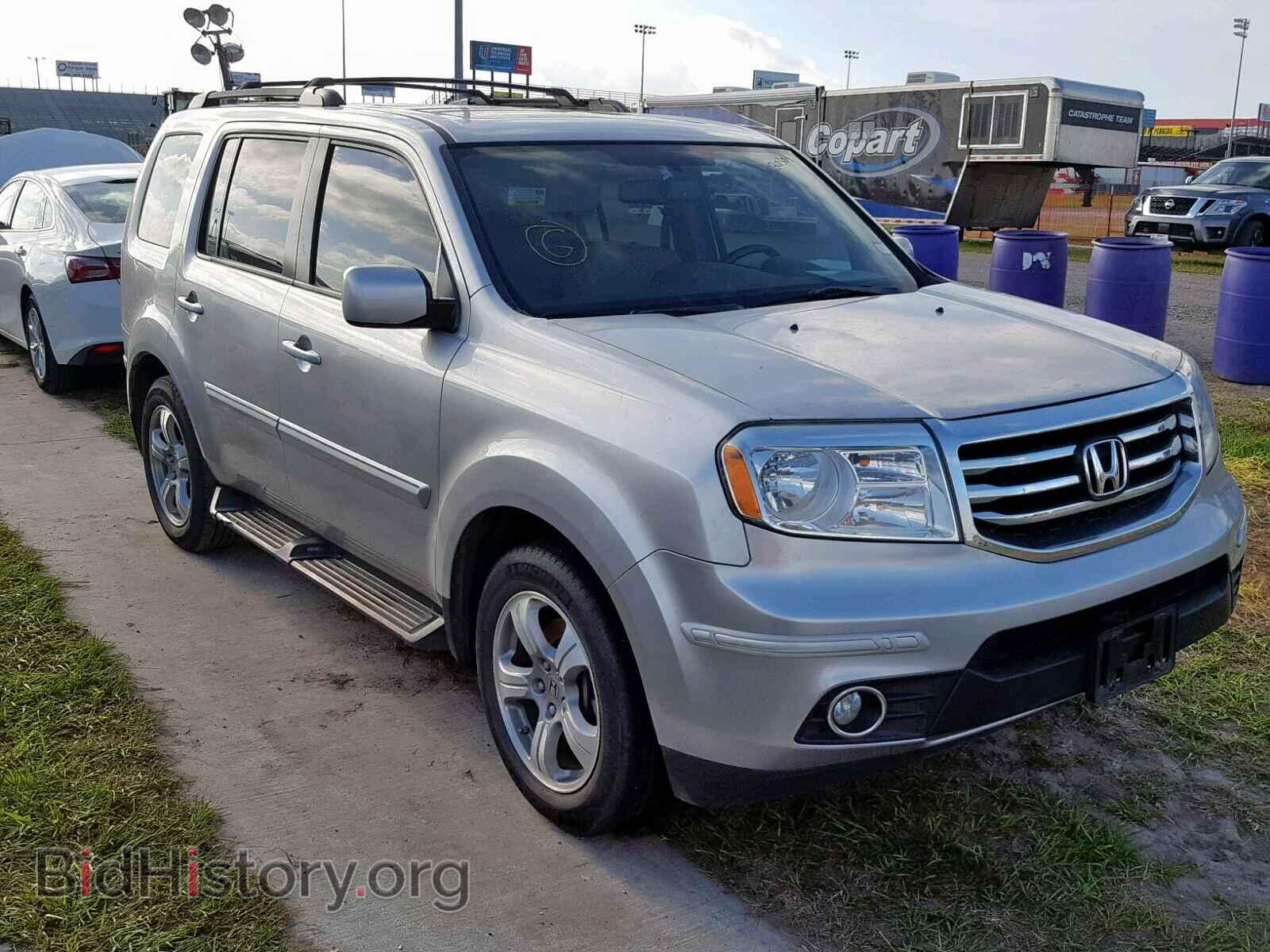 Photo 5FNYF3H57DB032647 - HONDA PILOT EXL 2013