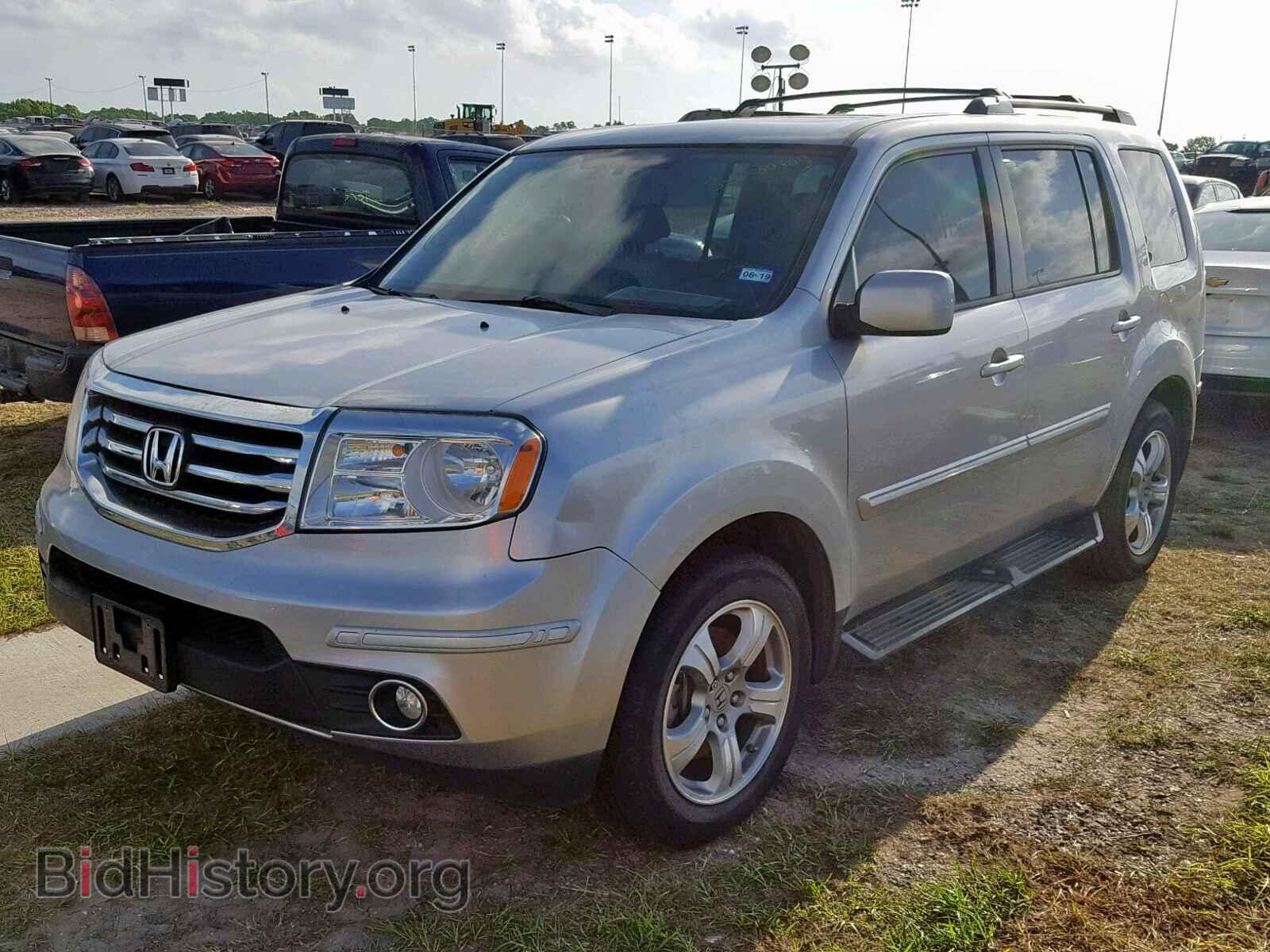 2013 HONDA PILOT EXL - VIN: 5FNYF3H57DB032647 - Фото 2