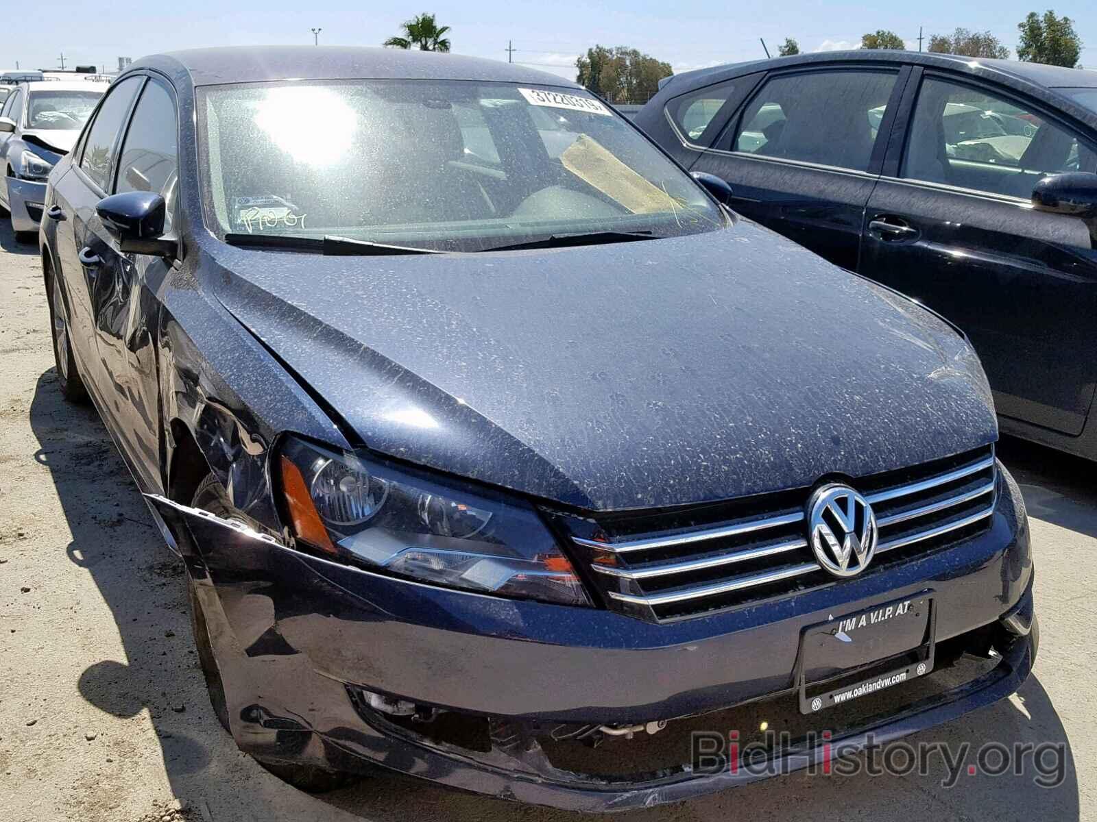 Photo 1VWAP7A37CC038956 - VOLKSWAGEN PASSAT 2012